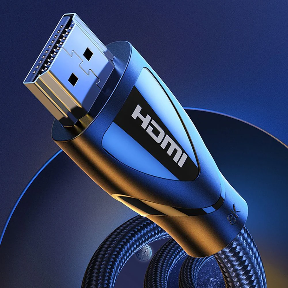 Nylon Kabel Ugreen HD140 HDMI 2.1, 8K / 60Hz, 2 m, Schwarz - Image 2