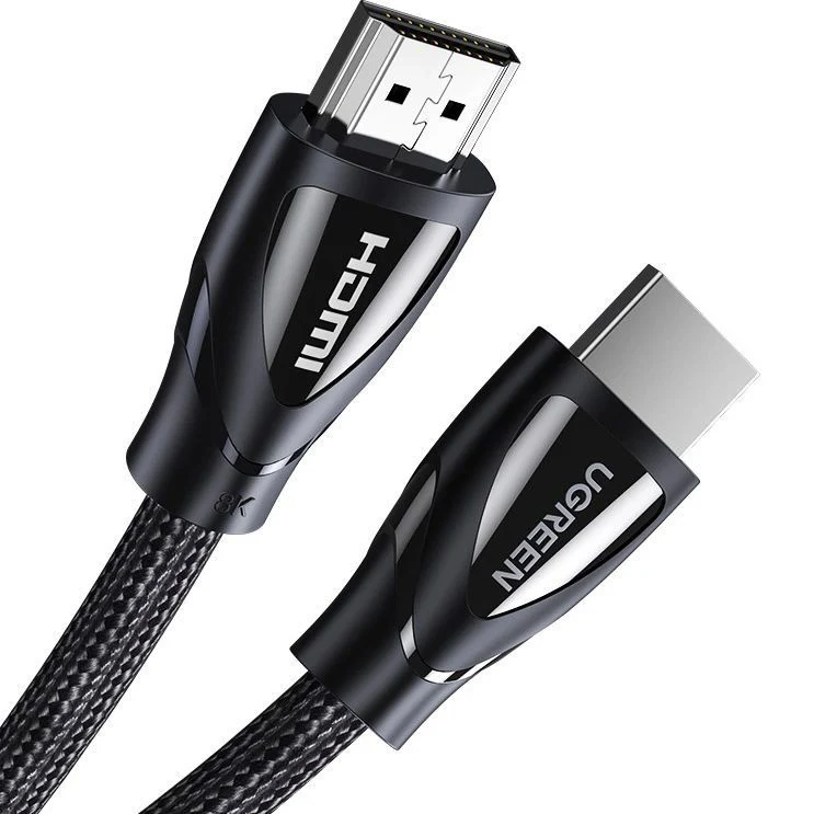 Nylon Kabel Ugreen HD140 HDMI 2.1, 8K / 60Hz, 2 m, Schwarz - Image 8