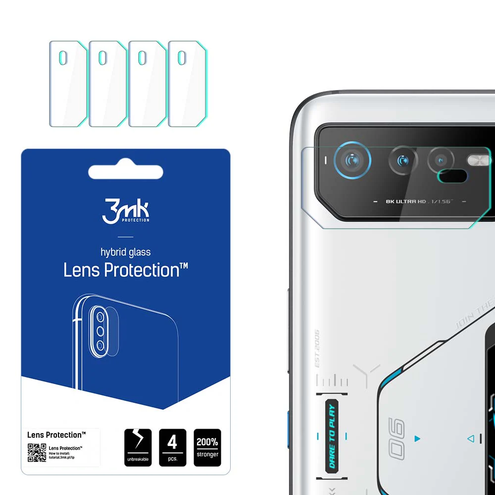Objektivschutz 3mk Lens Protection für Rog Phone 6 / 6 Pro, 4 stück - Image 6