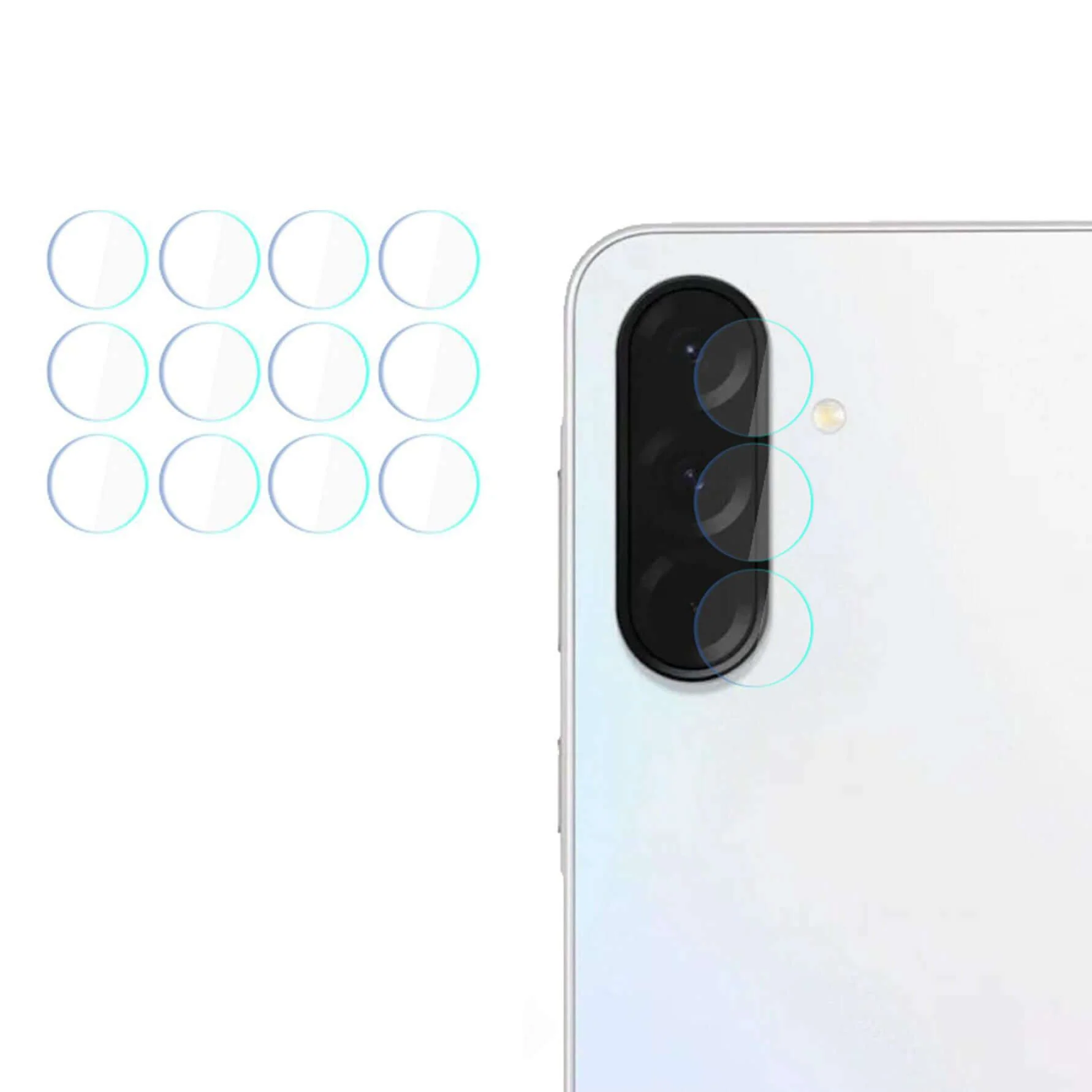 Objektivschutz für Galaxy A36 5G, 3mk Lens Protection, 4 Sätze - Image 2