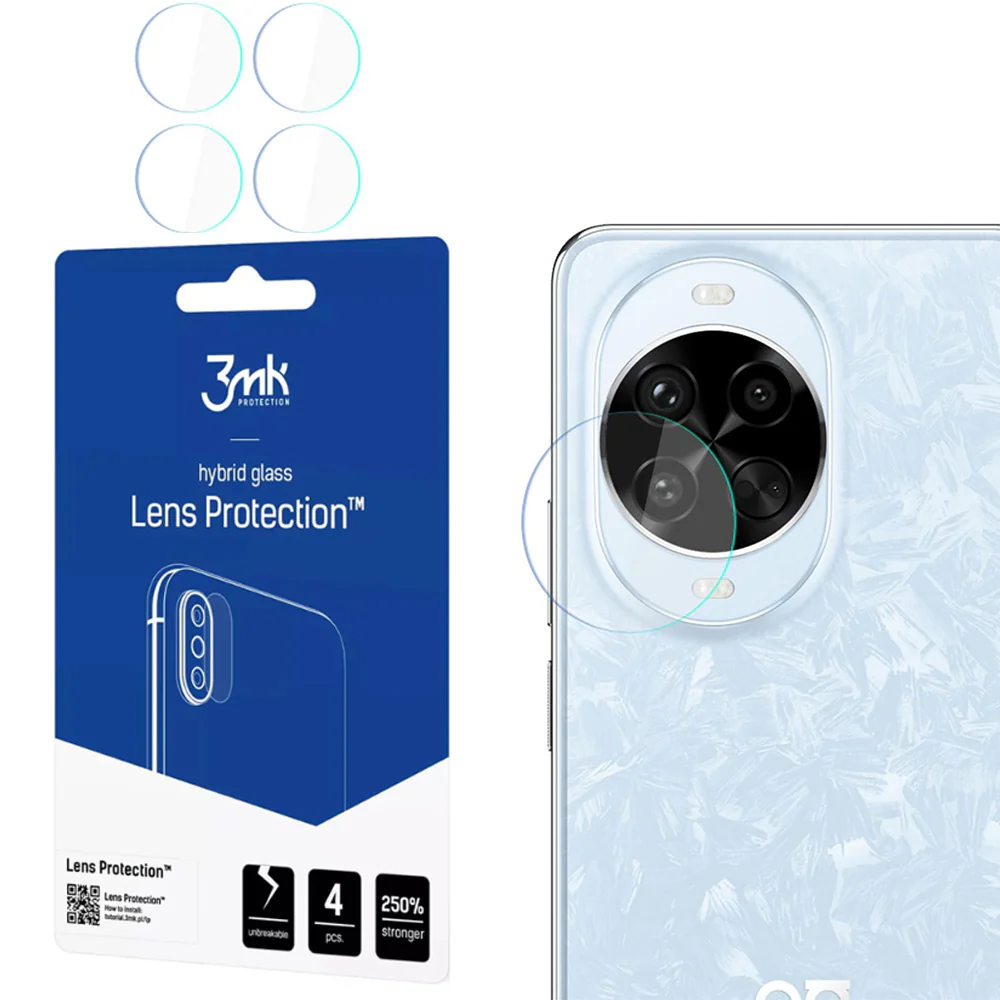 Objektivschutz für Huawei Nova 14 Pro, 3mk Lens Protection, 4 Sätze
