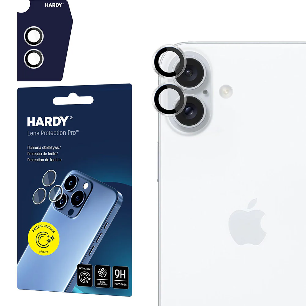 Objektivschutz für iPhone 17, 3mk HARDY Lens Protection Pro, 1 Set, Transparent - Image 11