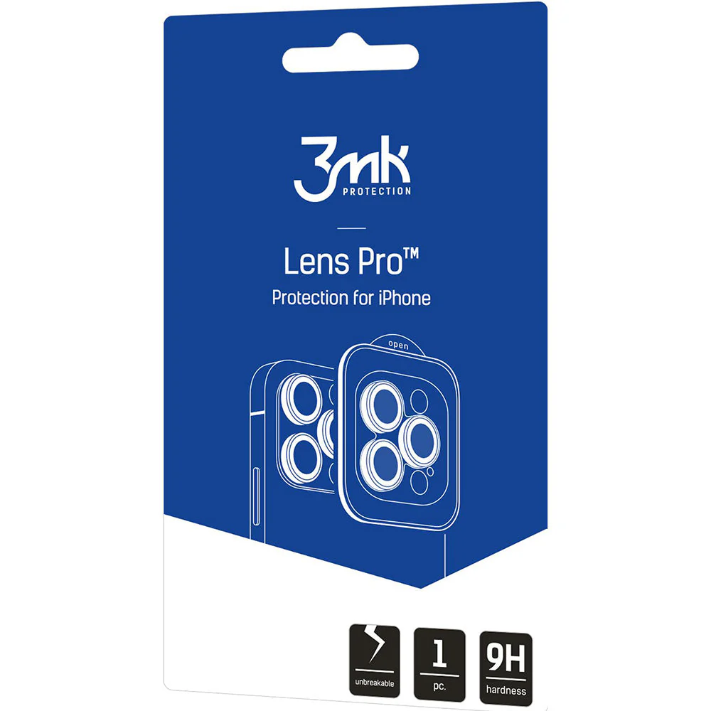 Objektivschutz für iPhone 17, 3mk Lens Protection Pro, Transparent - Image 2