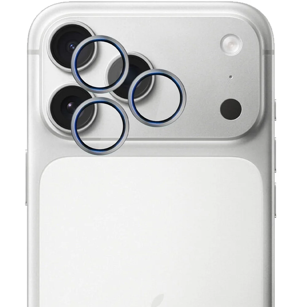 Objektivschutz für iPhone 17 Pro Max / 17 Pro, 3mk HARDY Lens Protection Pro, 1 Set, Grau - Image 4