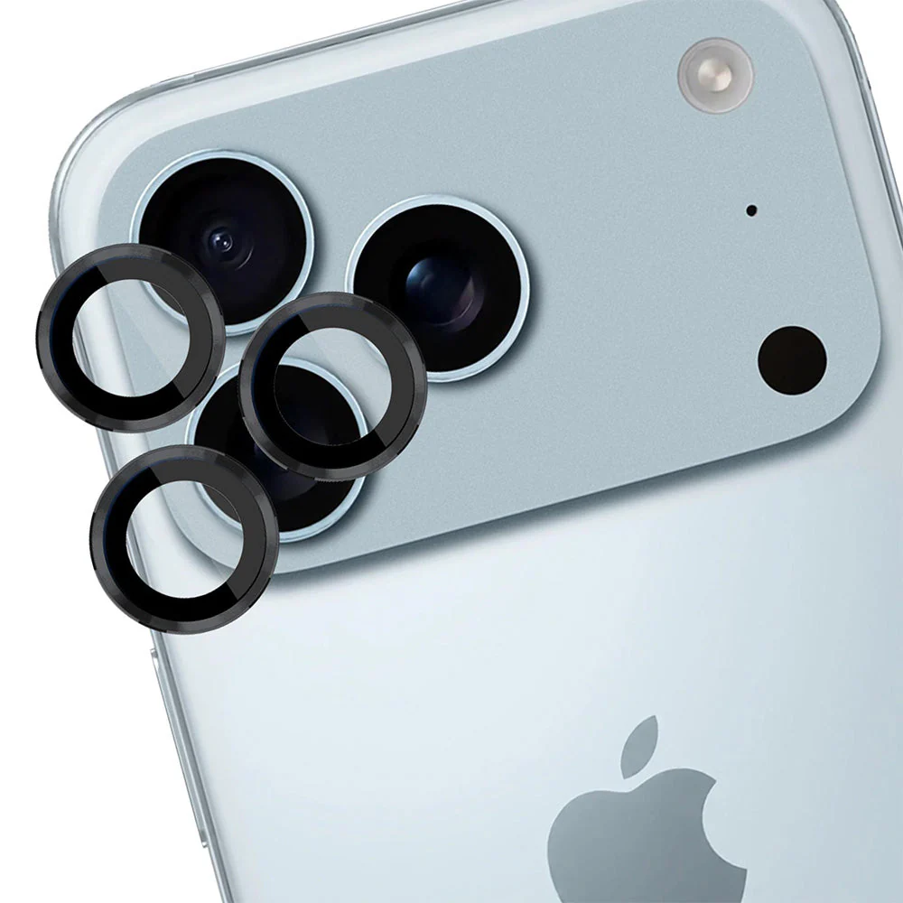 Objektivschutz für iPhone 17 Pro Max / 17 Pro, 3mk Lens Protection Pro, Schwarz - Image 5