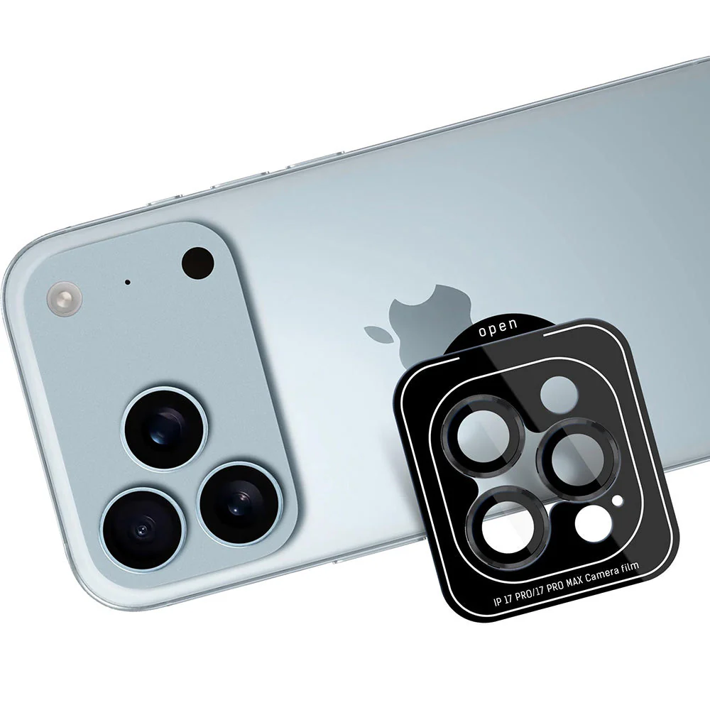 Objektivschutz für iPhone 17 Pro Max / 17 Pro, 3mk Lens Protection Pro, Schwarz - Image 8
