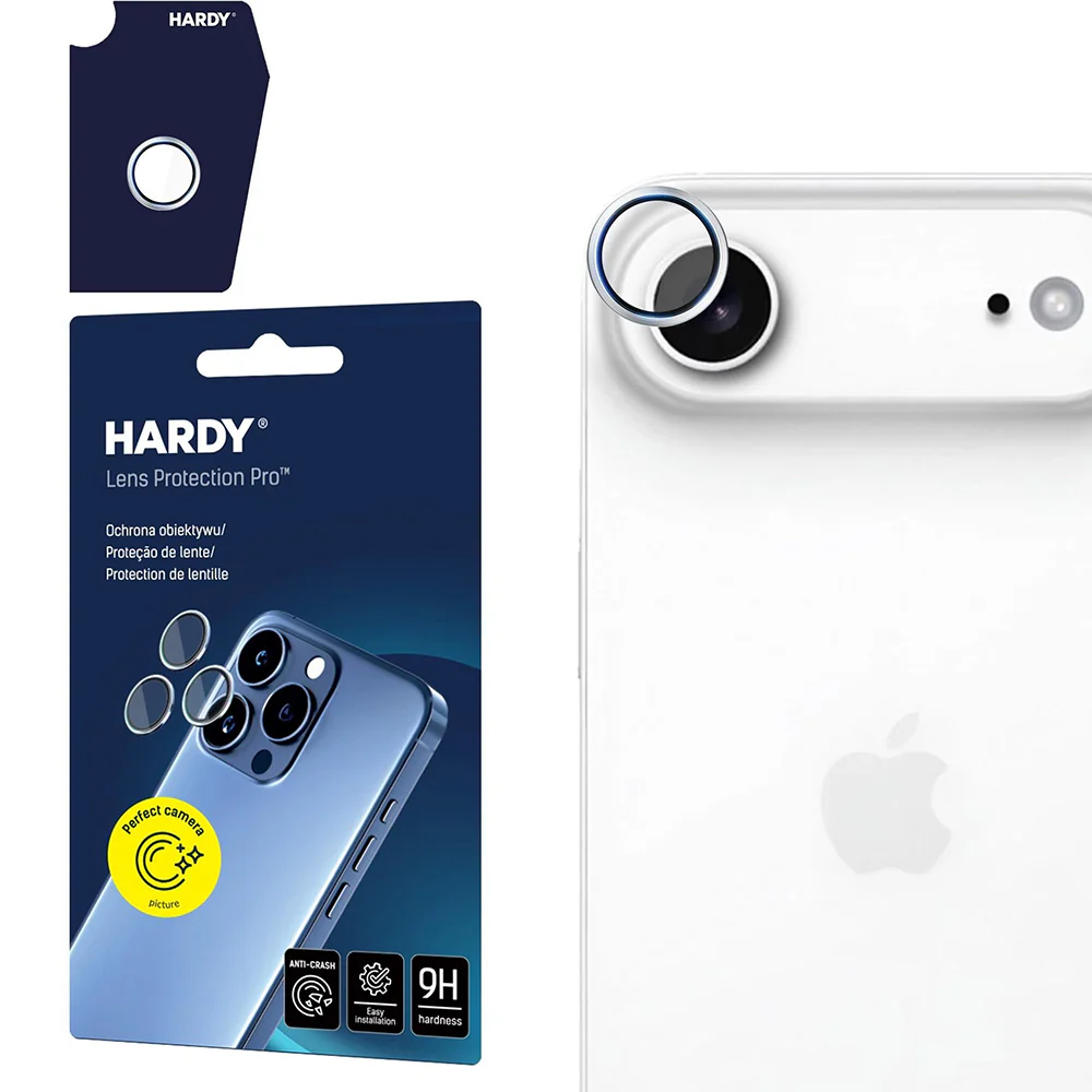 Objektivschutz für iPhone Air, 3mk HARDY Lens Protection Pro, 1 Set, Silbern - Image 2