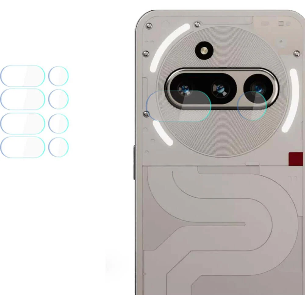 Objektivschutz für Nothing Phone (3a), 3mk Lens Protection, 4 Sätze