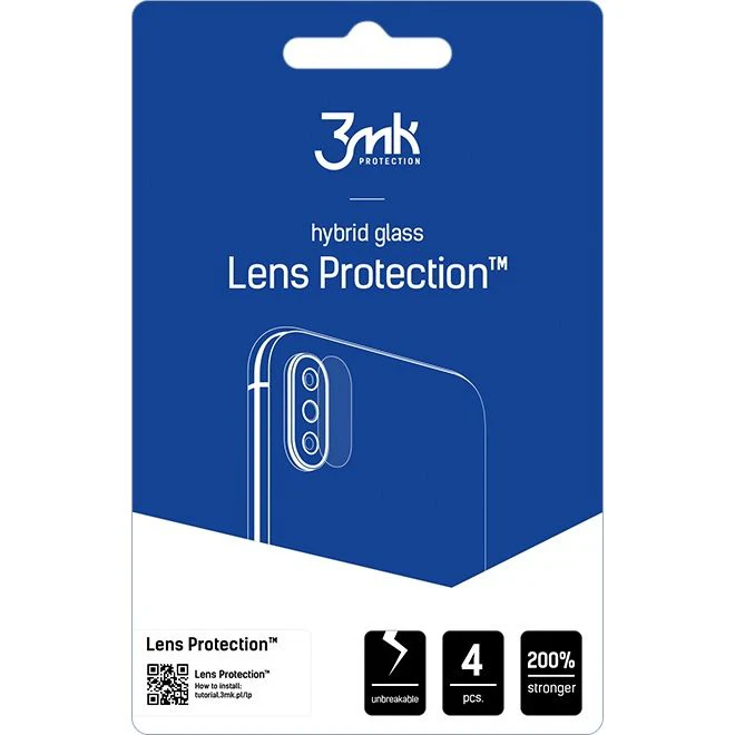 Objektivschutz für Nothing Phone 4a, 3mk Lens Protection, 4 Sätze - Image 3