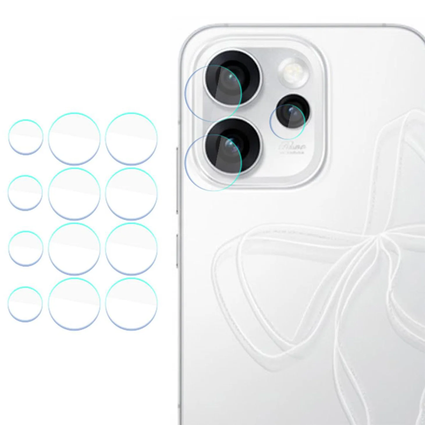 Objektivschutz für Oppo Reno 15, 3mk Lens Protection, 4 Sätze