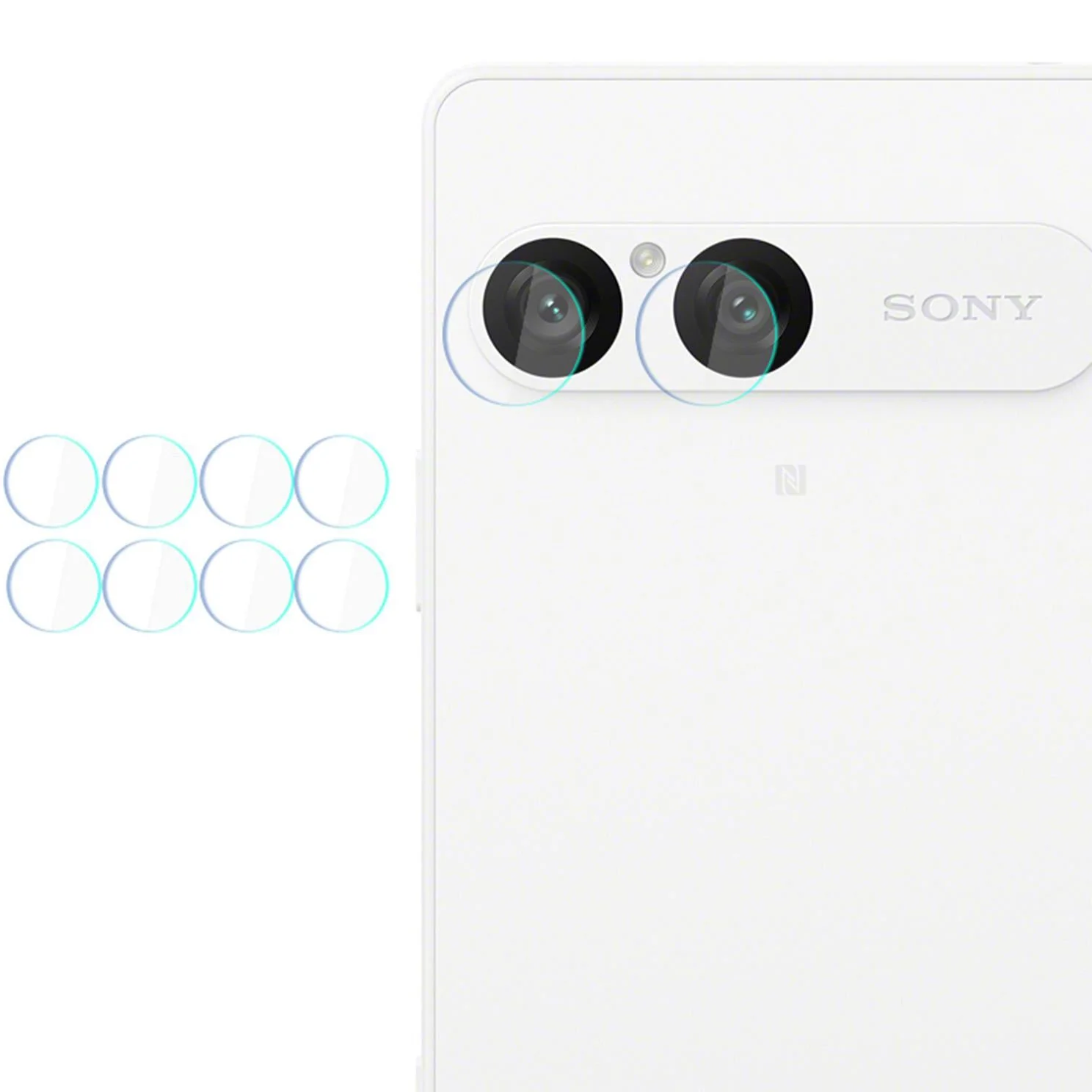 Objektivschutz für Sony Xperia 10 VII, 3mk Lens Protection, 4 Sätze