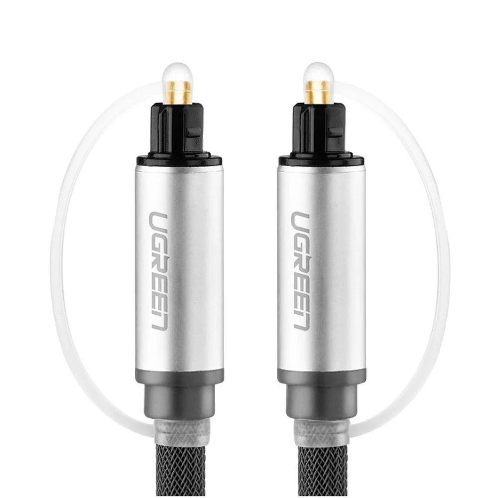 Optisches Kabel zu Toslink SPDIF, Ugreen AV108, 1 m, Grau - Image 6