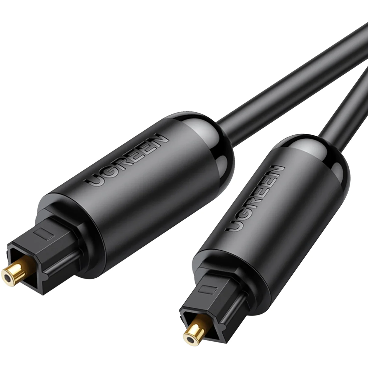 Optisches Kabel zu Toslink SPDIF, Ugreen AV122, 2 m, Schwarz - Image 2