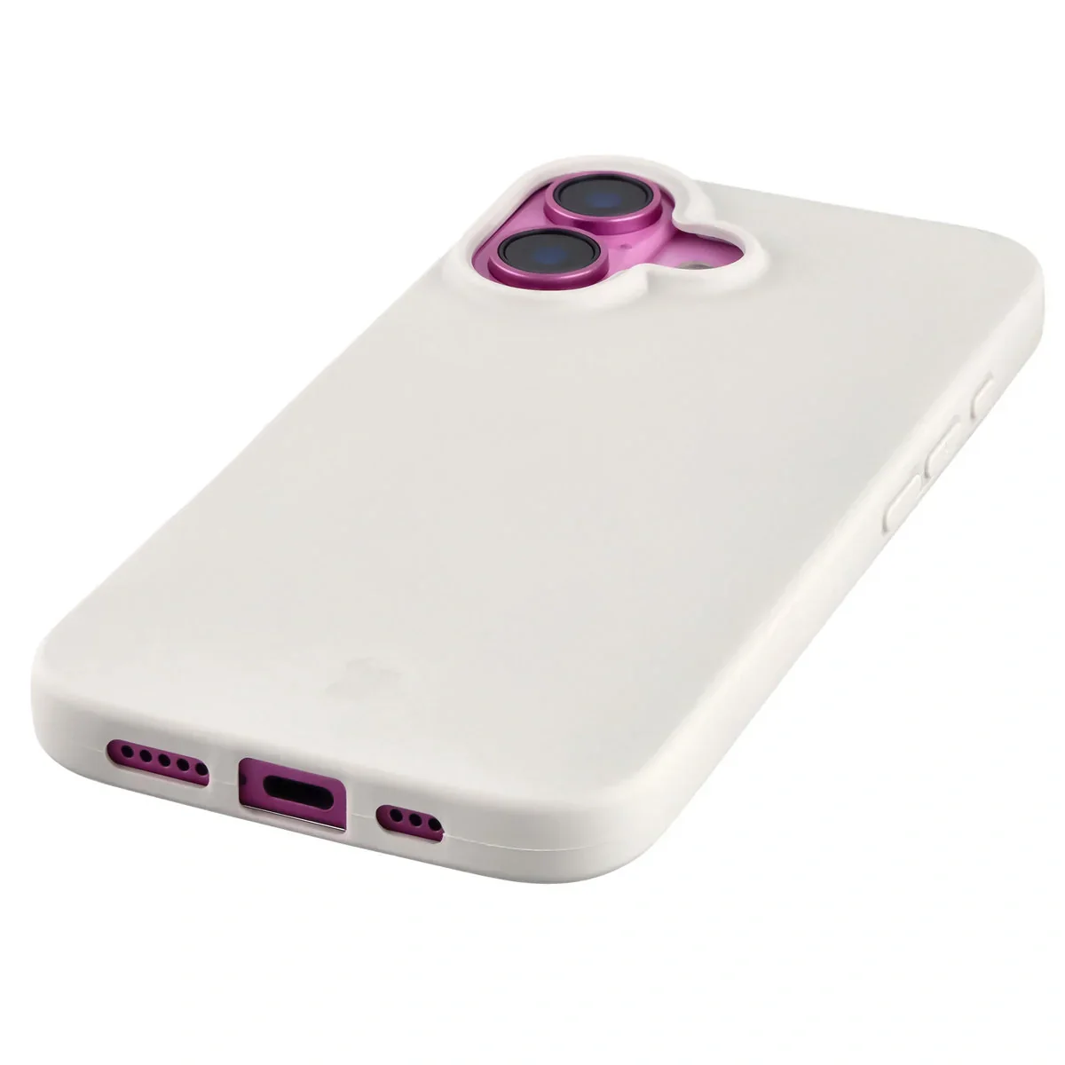 Recycelte Handyhülle Bizon ReLeaf für iPhone 16, Weiß - Image 3