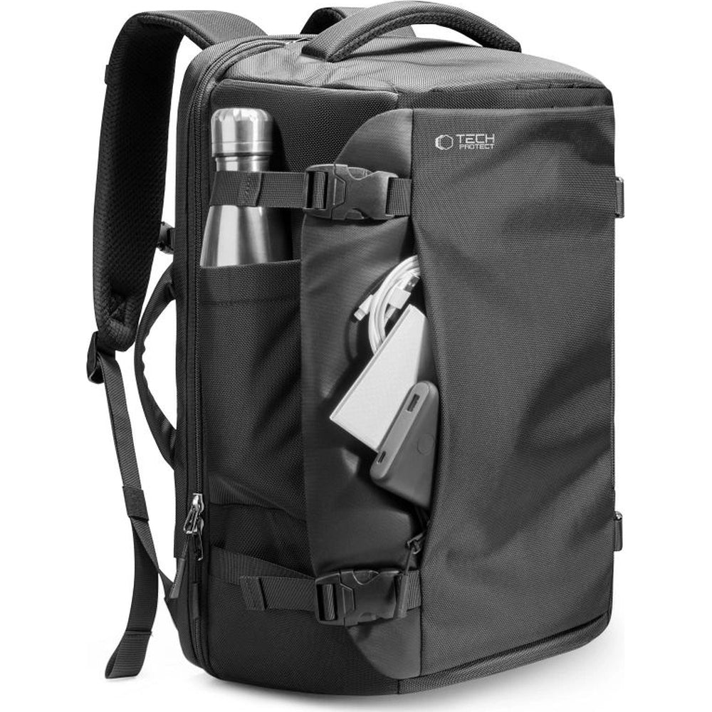 Reiserucksack mit Platz für einen Laptop, 20l, Tech-Protect Defender S40, Schwarz - Image 6
