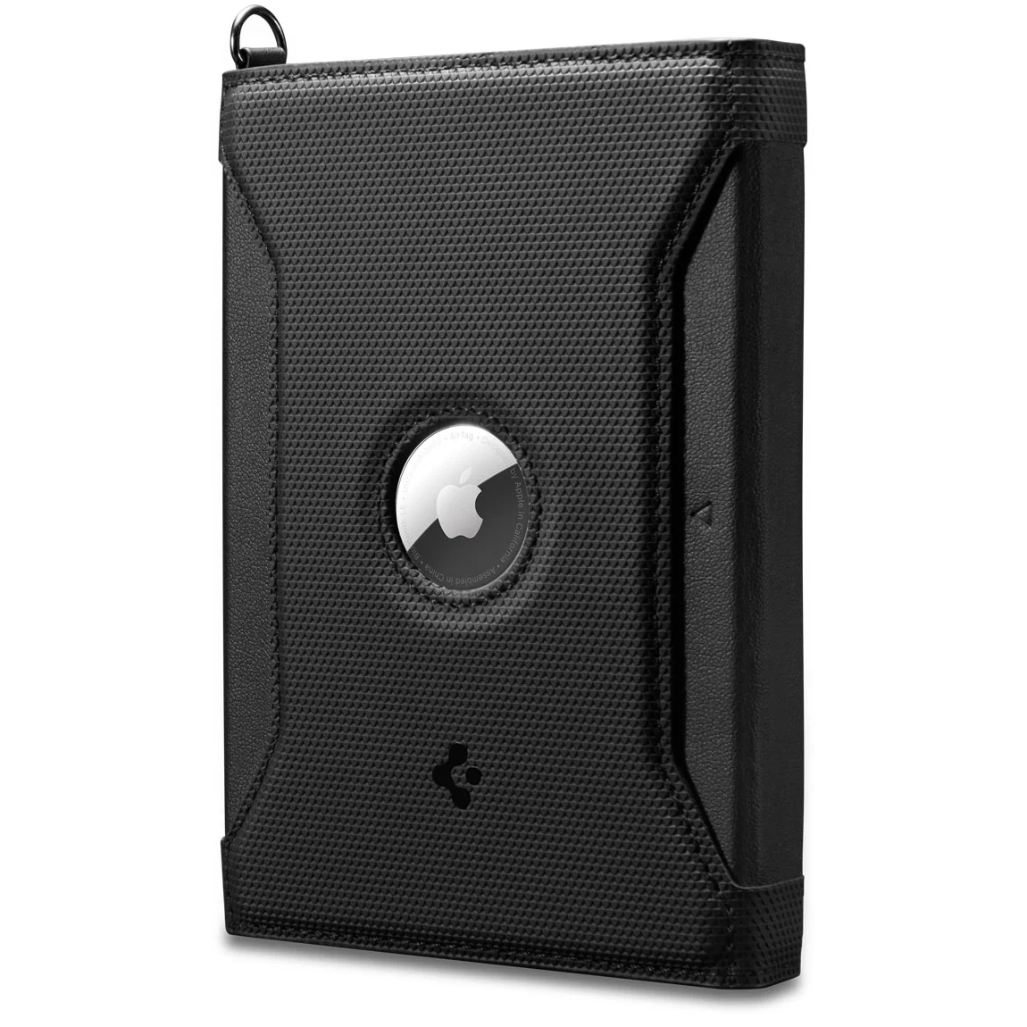 RFID-Brieftasche, Karten-/Passport-/AirTag-/Dokumentenetui, Spigen Universal Passport Holder AirTag, Schwarz - Image 3