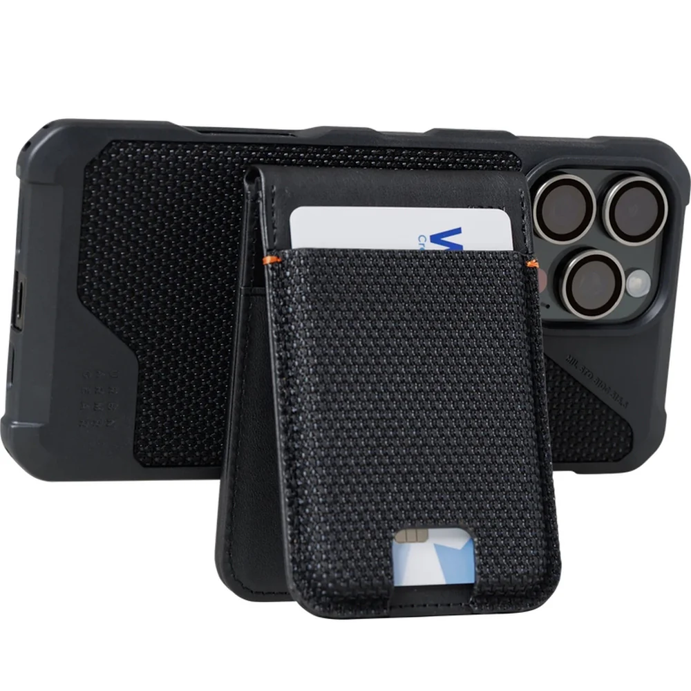 RFID-Kartenhülle Urban Armor Gear Metropolis Kevlar MagSafe Wallet, Schwarz - Image 7