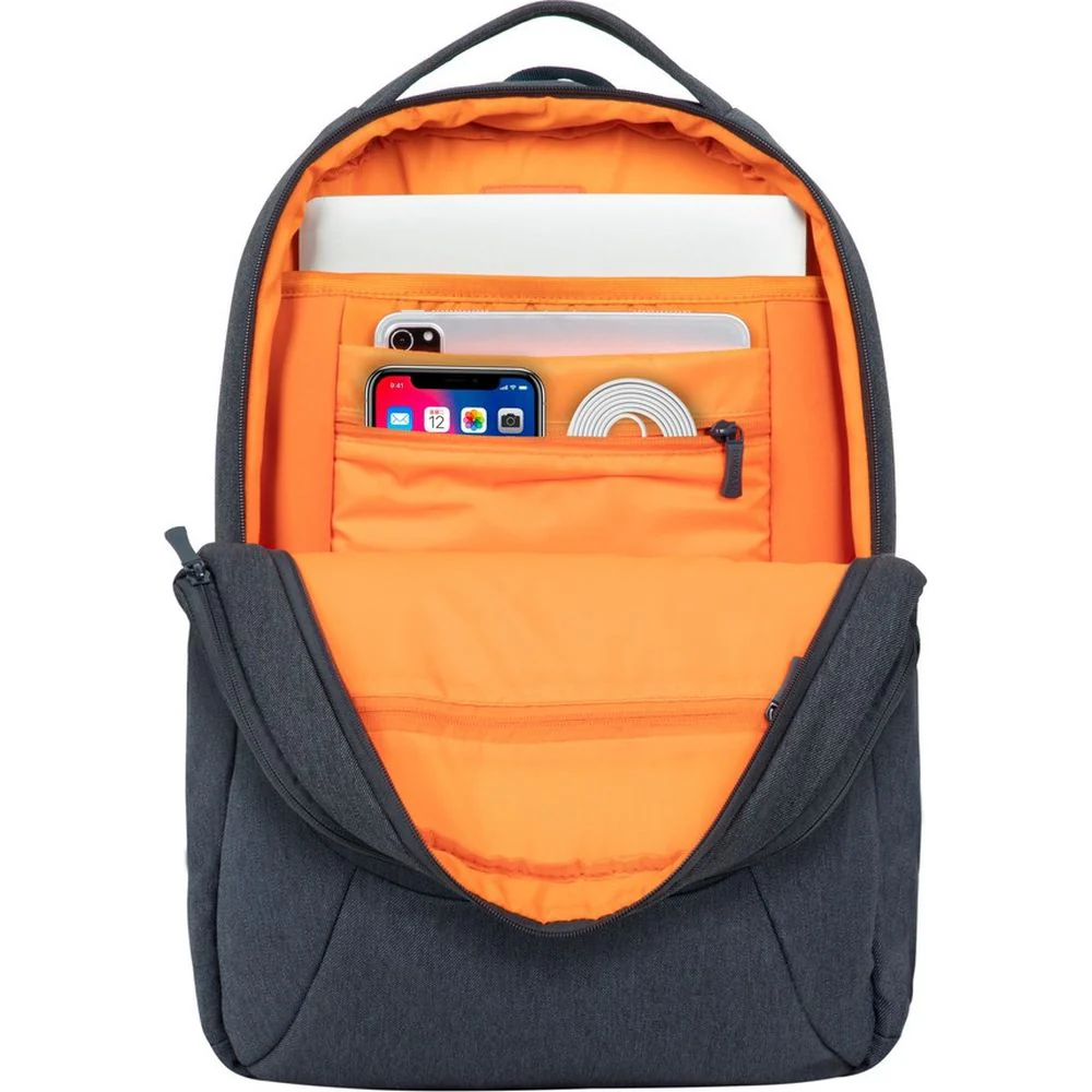 Rivacase Galapagos 7761 wasserdichter 15,6" Laptop-Rucksack, Grau - Image 17