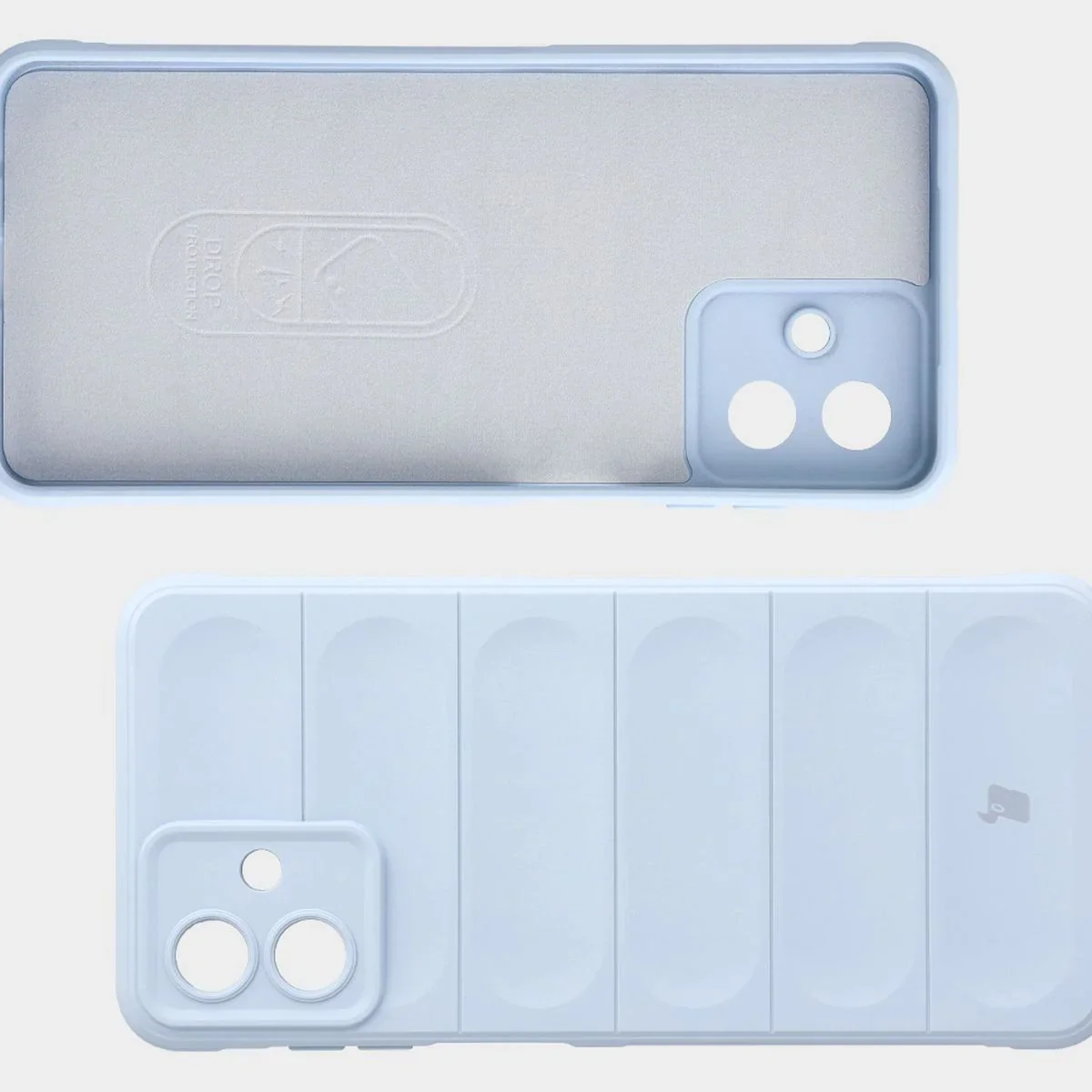 Robuste Handyhülle für Galaxy A07 4G, Bizon Case Tur, Hellblau - Image 6