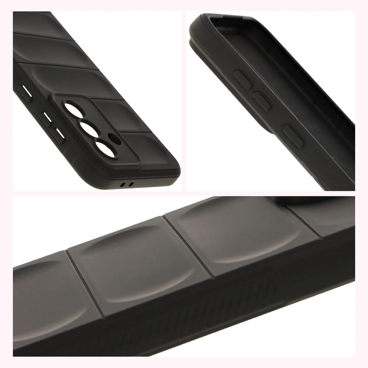 Robuste Handyhülle für Galaxy A36 5G / Galaxy A56 5G, Bizon Case Tur, Schwarz - Image 7