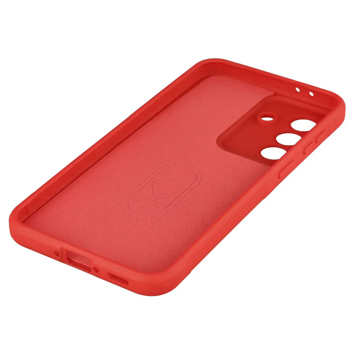 Robuste Handyhülle für Galaxy A37 5G, Bizon Case Tur, Rot - Image 3