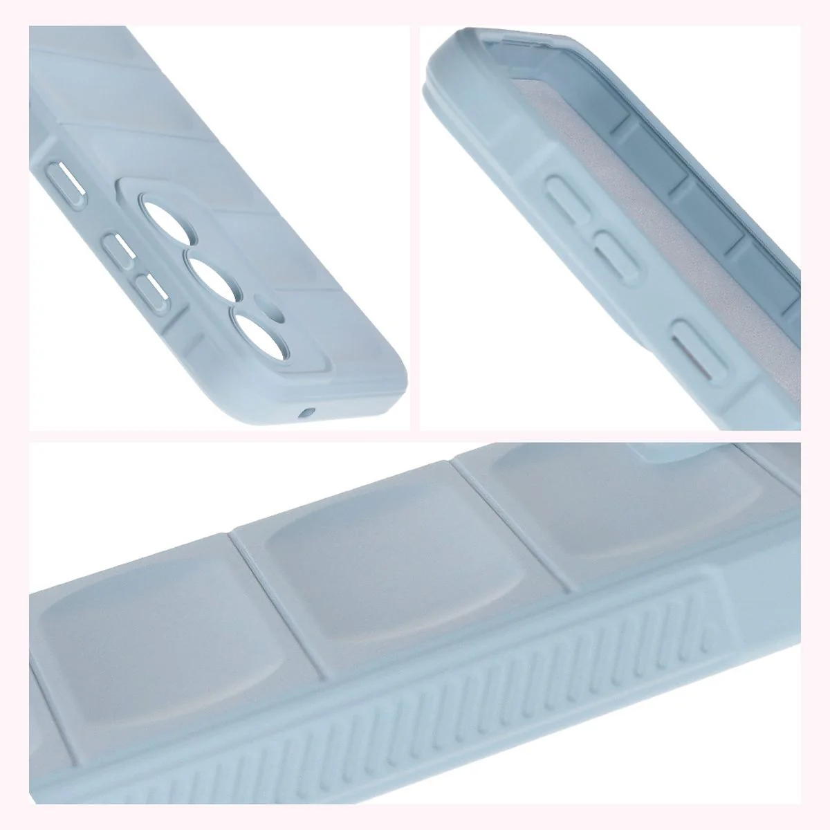 Robuste Handyhülle für Galaxy S25 Plus, Bizon Case Tur, Hellblau - Image 7