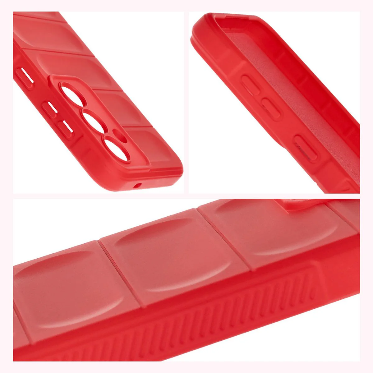 Robuste Handyhülle für Galaxy S25 Plus, Bizon Case Tur, Rot - Image 7