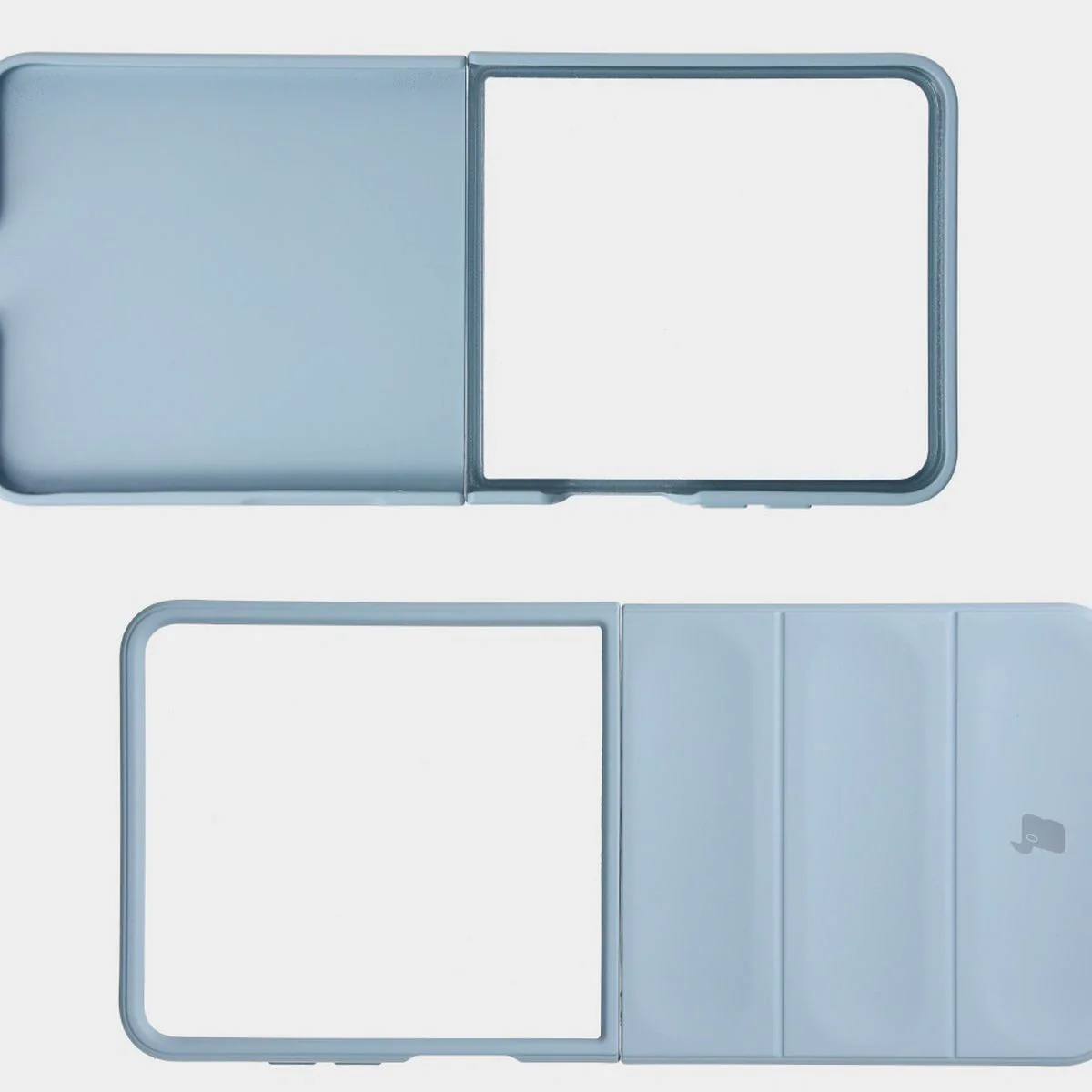 Robuste Handyhülle für Galaxy Z Flip7, Bizon Case Tur, Hellblau - Image 6