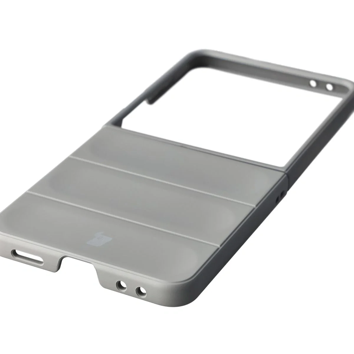 Robuste Handyhülle für Galaxy Z Flip7, Bizon Case Tur, Hellgrau - Image 3