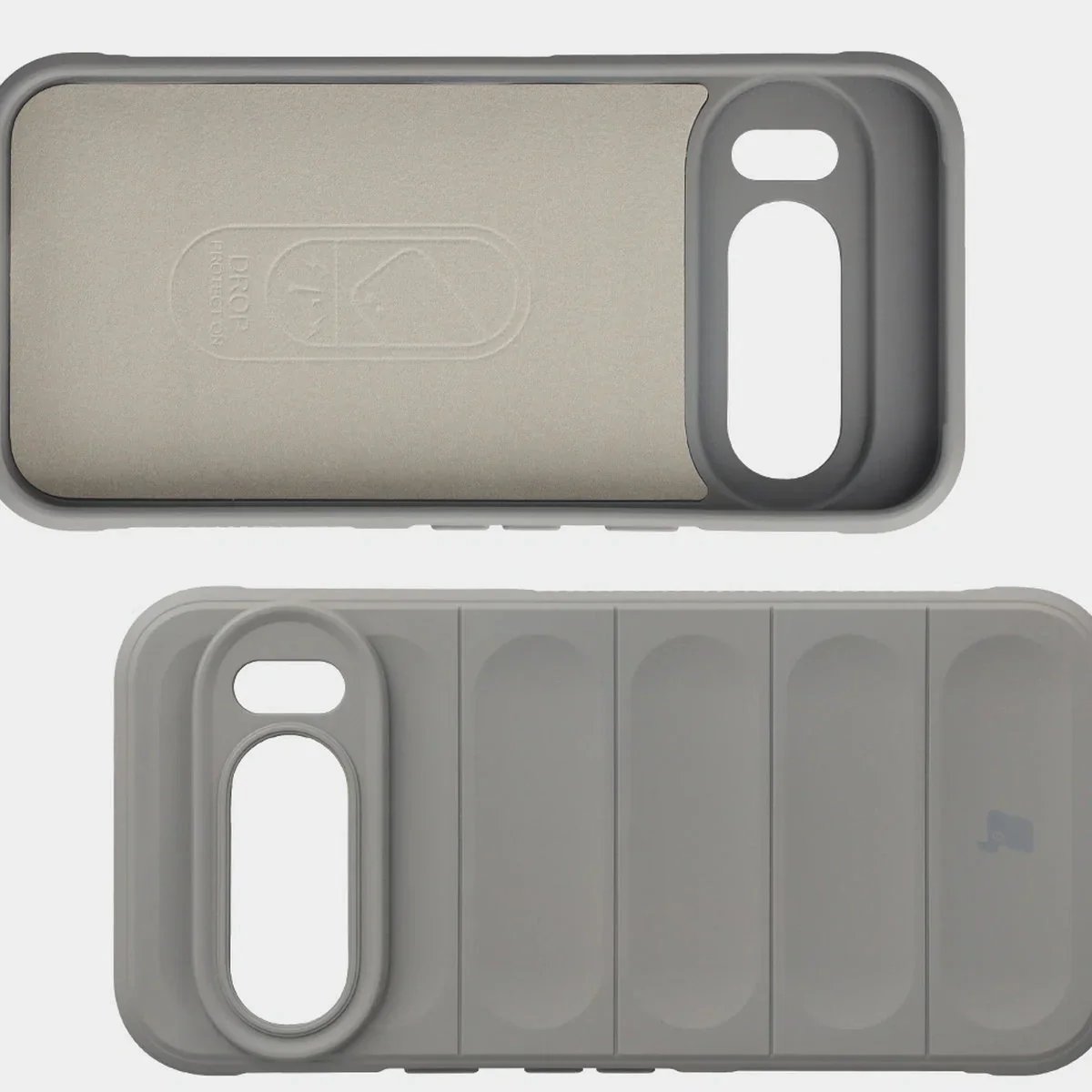 Robuste Handyhülle für Google Pixel 10 / 10 Pro, Bizon Case Tur, Hellgrau - Image 6