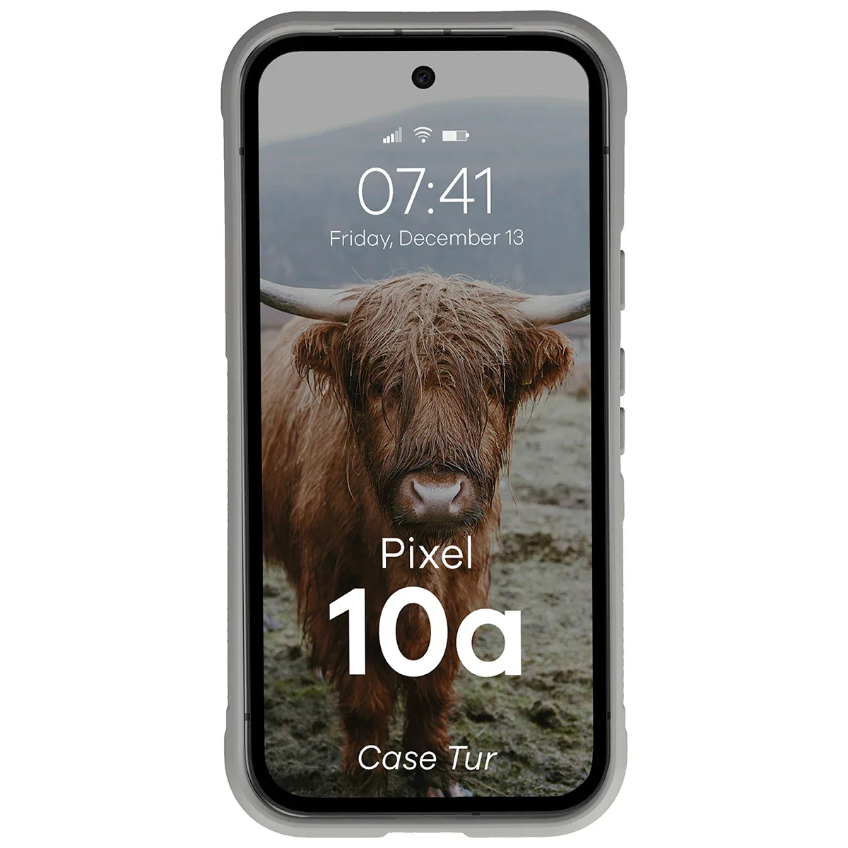 Robuste Handyhülle für Google Pixel 10a, Bizon Case Tur, Hellgrau - Image 5