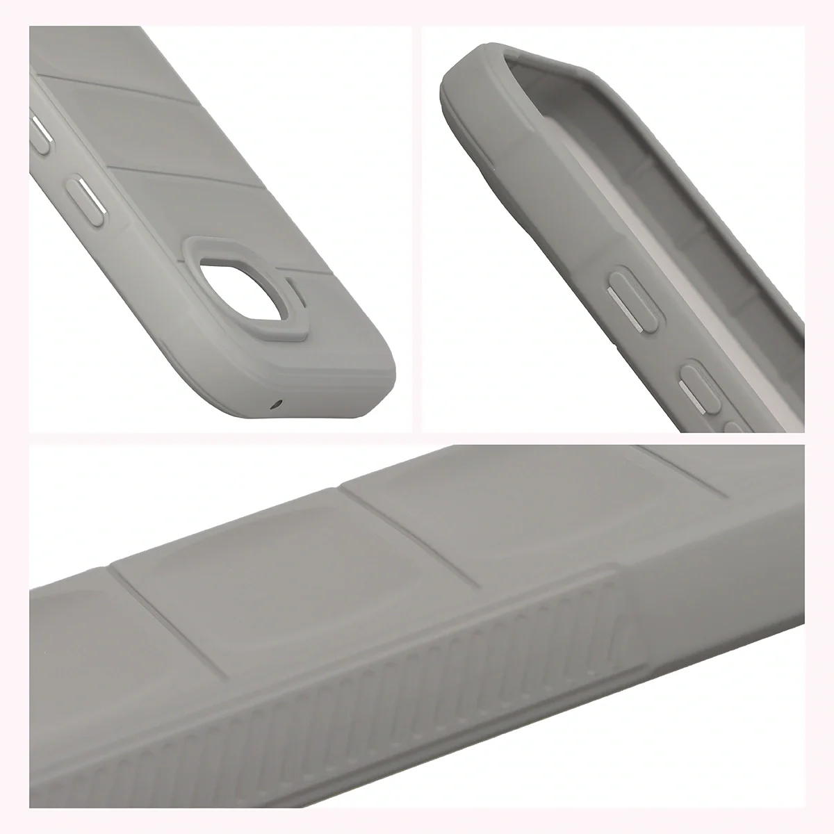 Robuste Handyhülle für Google Pixel 10a, Bizon Case Tur, Hellgrau - Image 7
