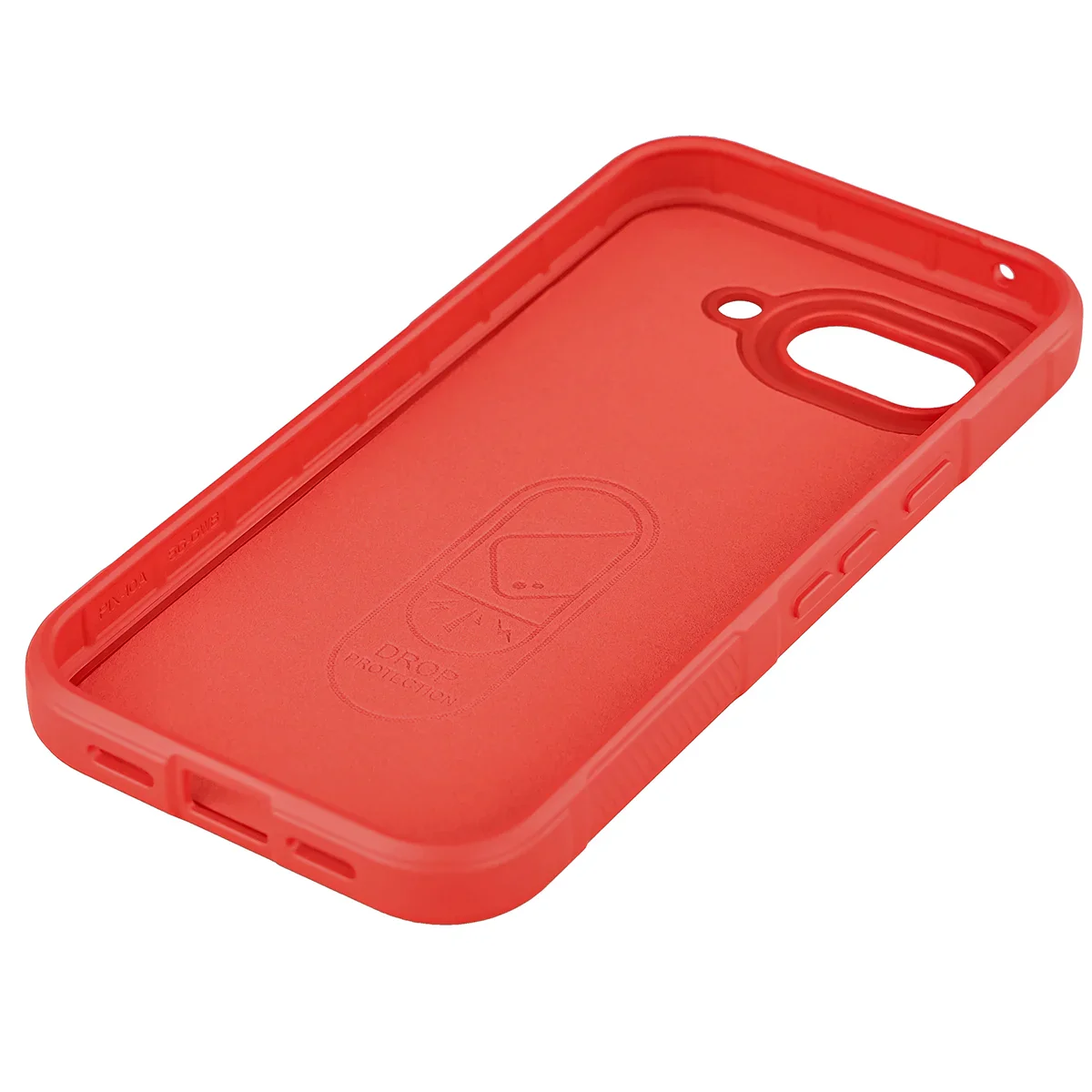 Robuste Handyhülle für Google Pixel 10a, Bizon Case Tur, Rot - Image 4