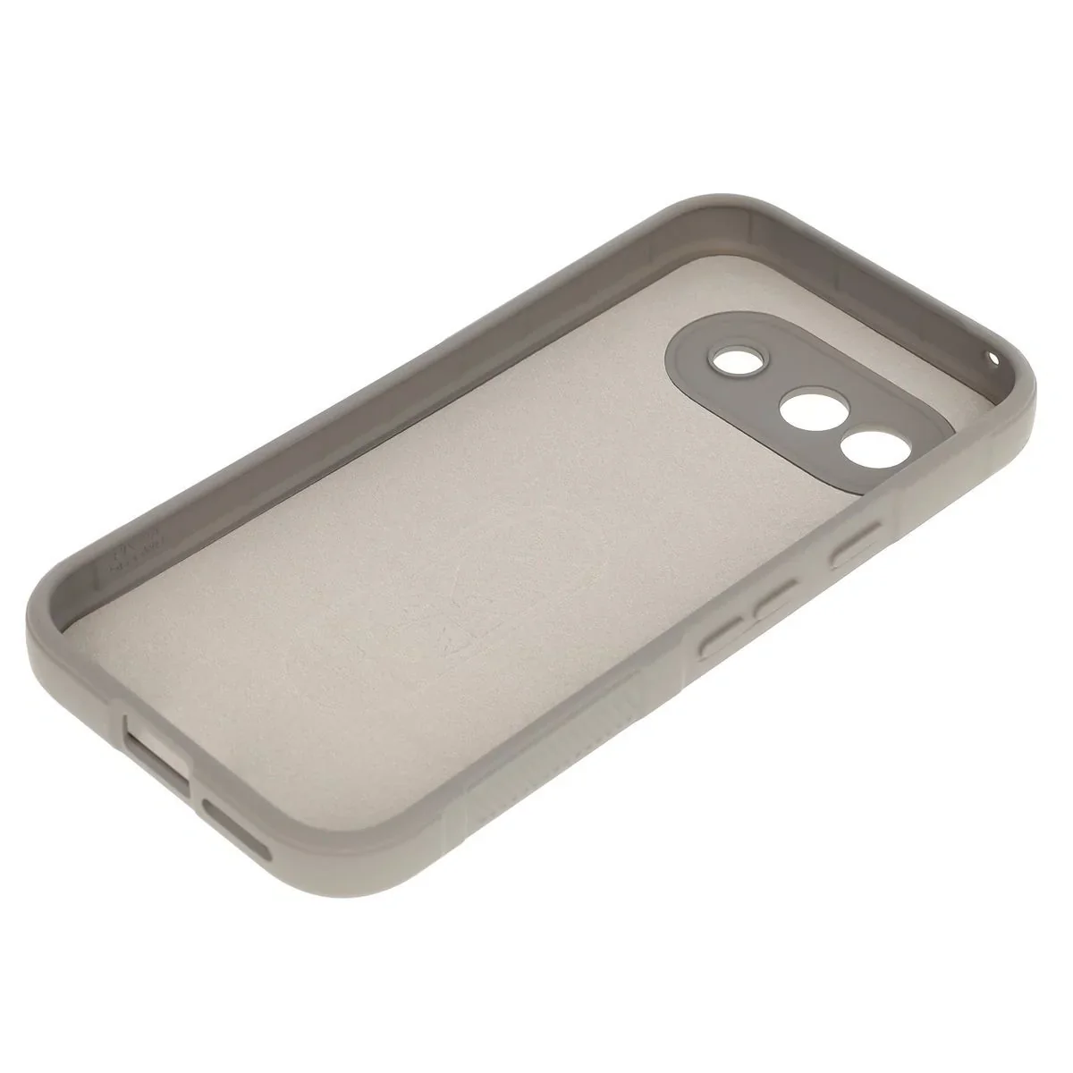 Robuste Handyhülle für Google Pixel 9a, Bizon Case Tur, Hellgrau - Image 4