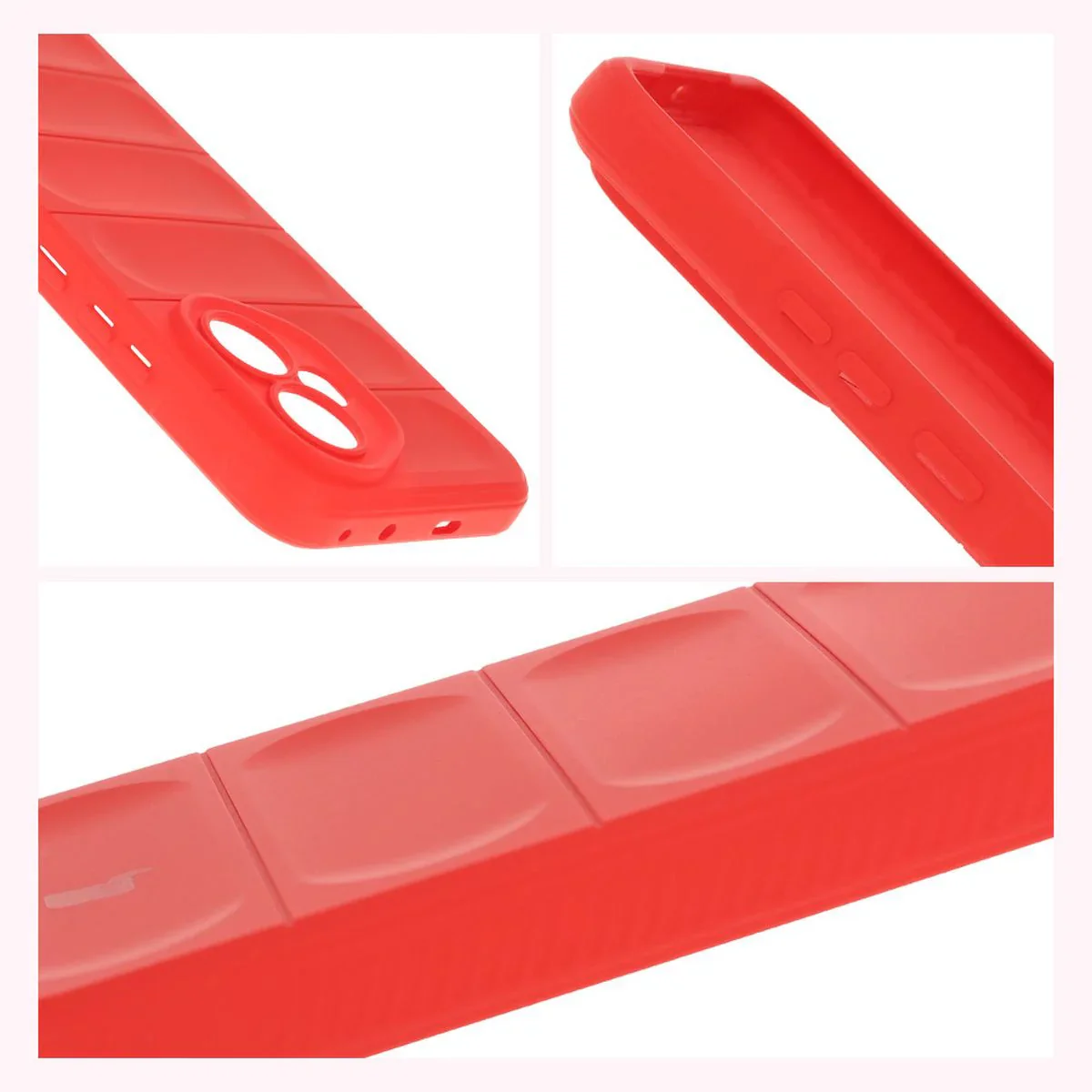 Robuste Handyhülle für Honor 400, Bizon Case Tur, Rot - Image 7