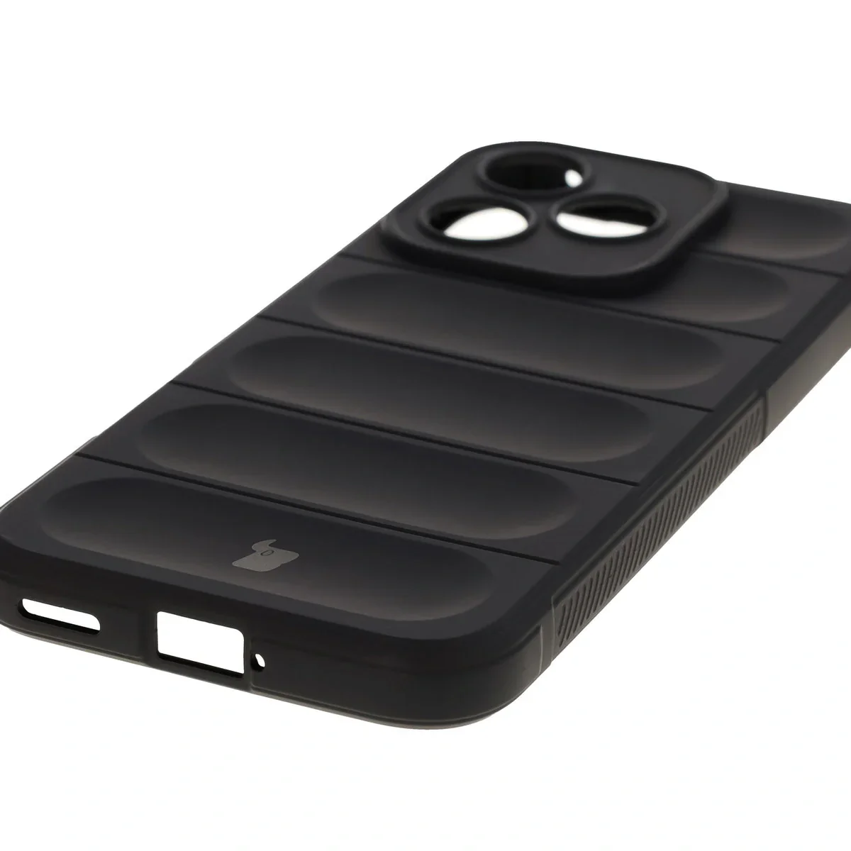 Robuste Handyhülle für Honor 400 Lite, Bizon Case Tur, Schwarz - Image 3