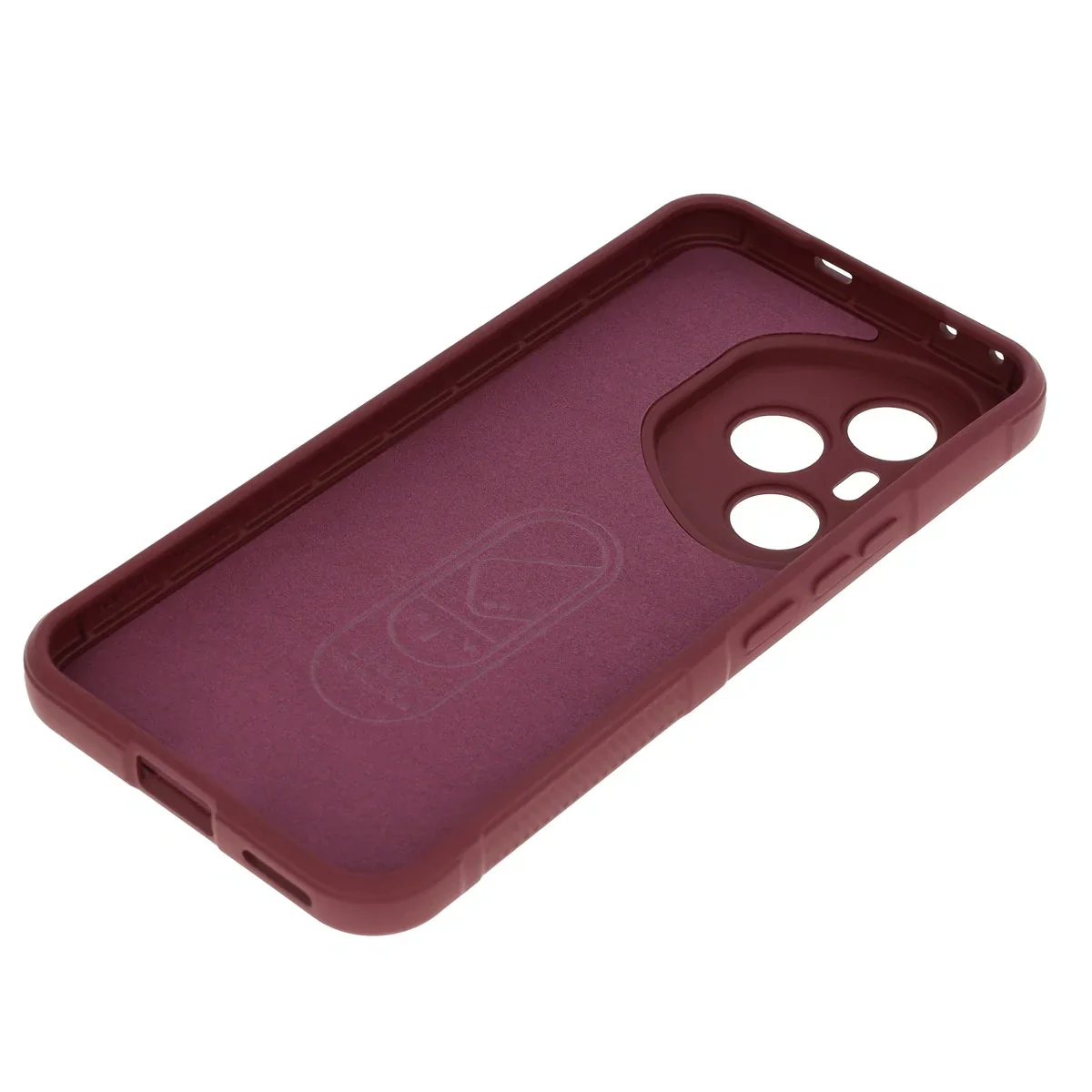 Robuste Handyhülle für Honor 400 Pro, Bizon Case Tur, Burgunderrot - Image 4