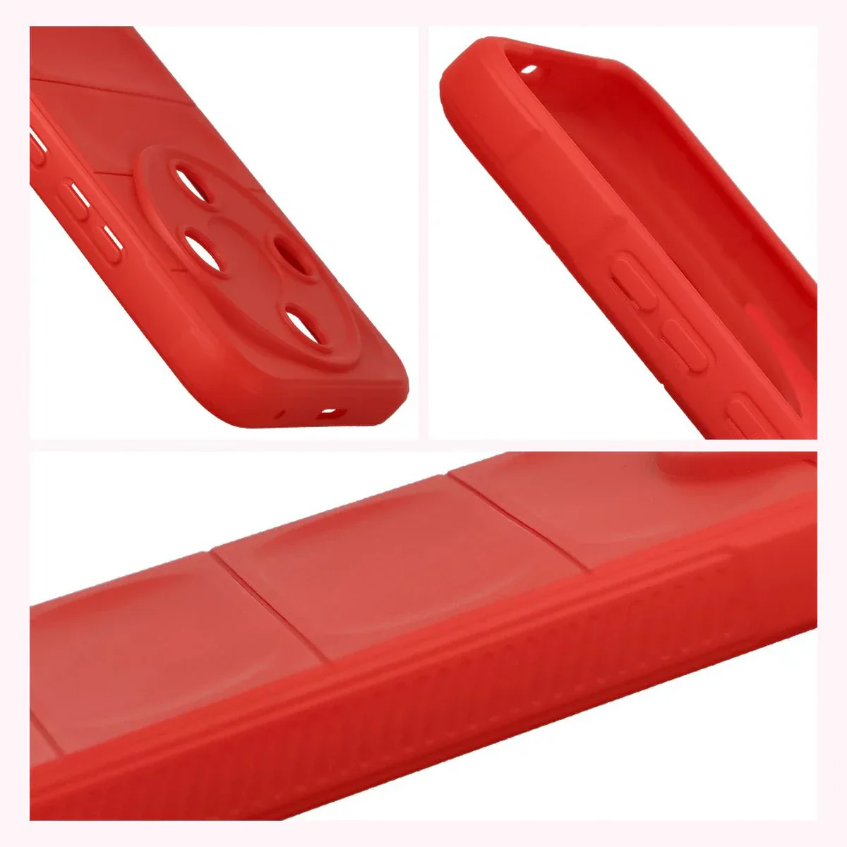 Robuste Handyhülle für Honor Magic8 Lite, Bizon Case Tur, Rot - Image 7
