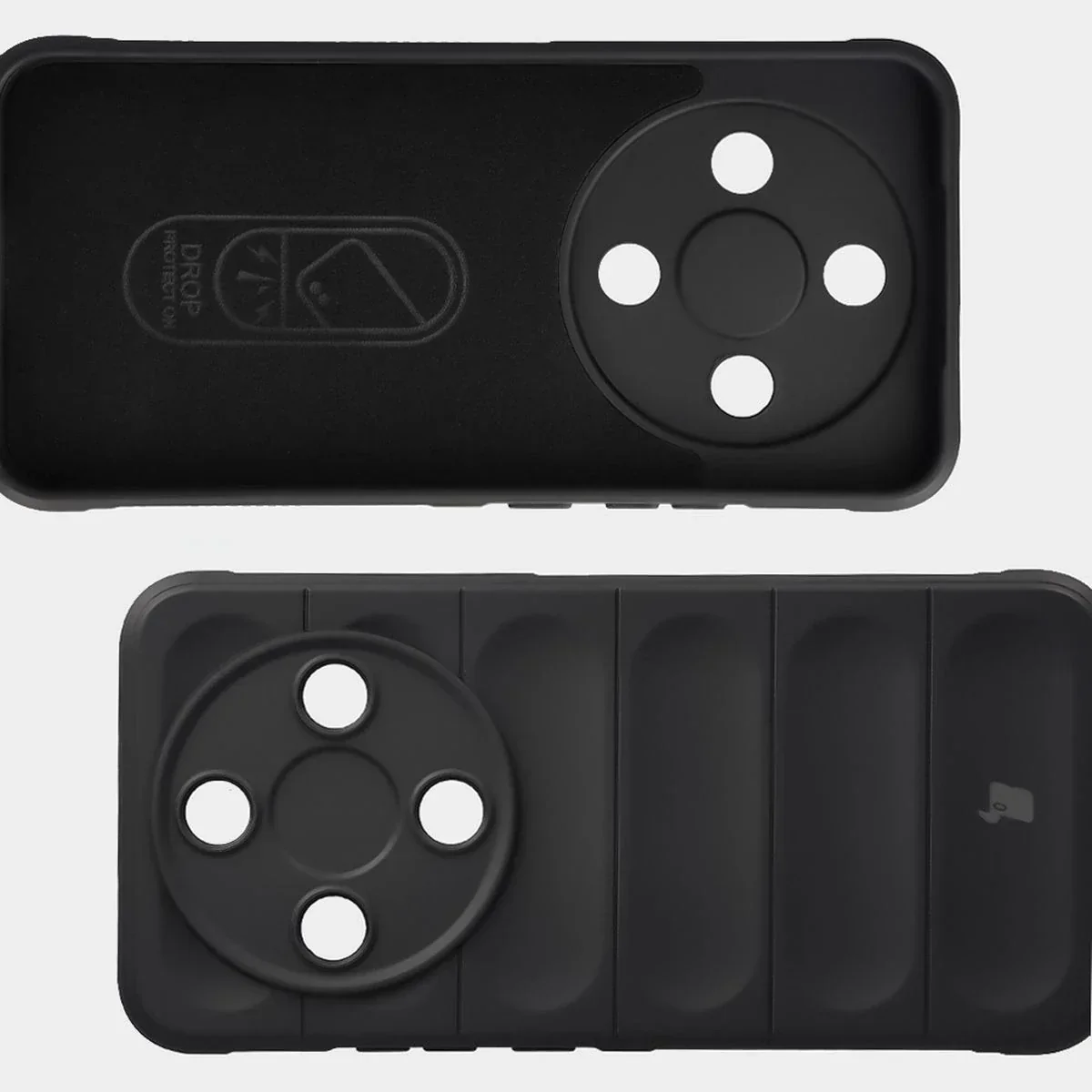 Robuste Handyhülle für Honor Magic8 Lite, Bizon Case Tur, Schwarz - Image 6