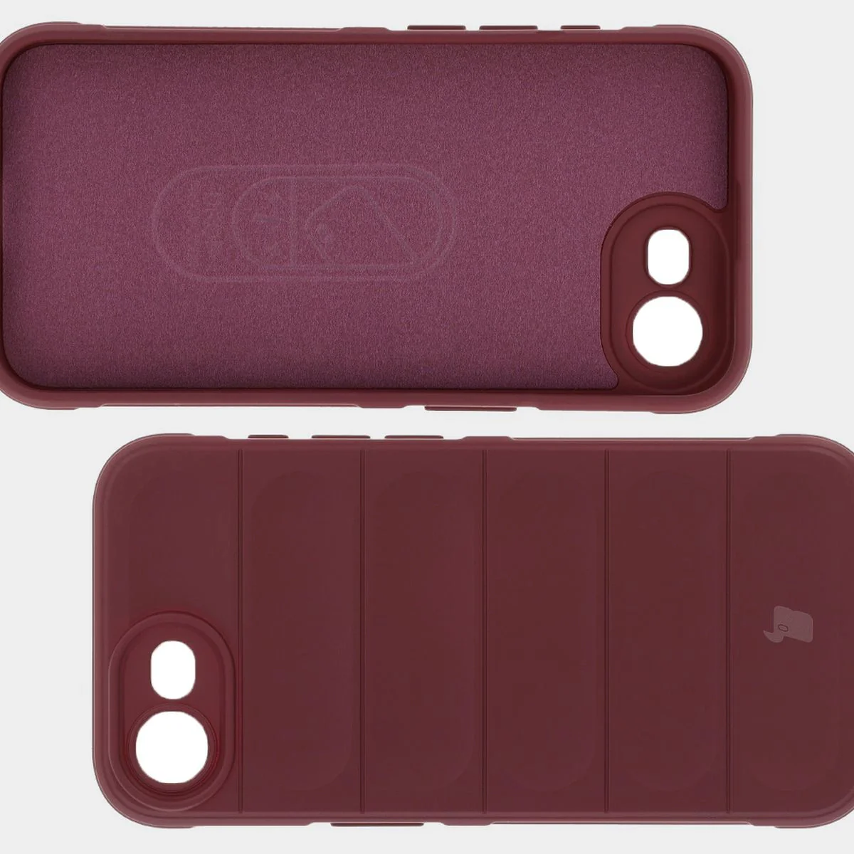 Robuste Handyhülle für iPhone 17e / 16e, Bizon Case Tur, Burgunderrot - Image 6