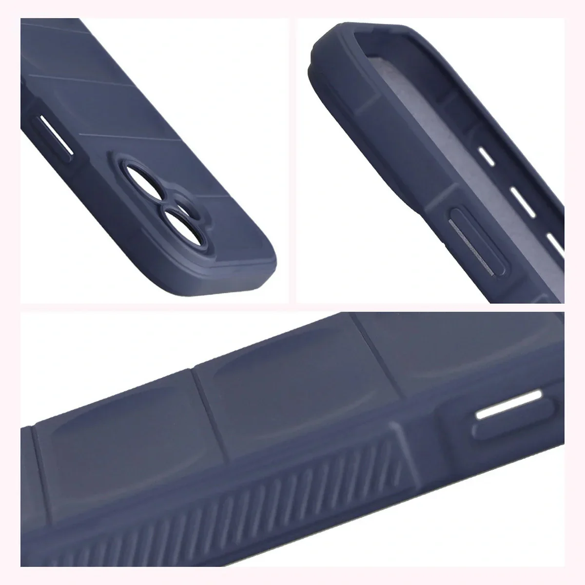 Robuste Handyhülle für iPhone 17, Bizon Case Tur, Dunkelblau - Image 7