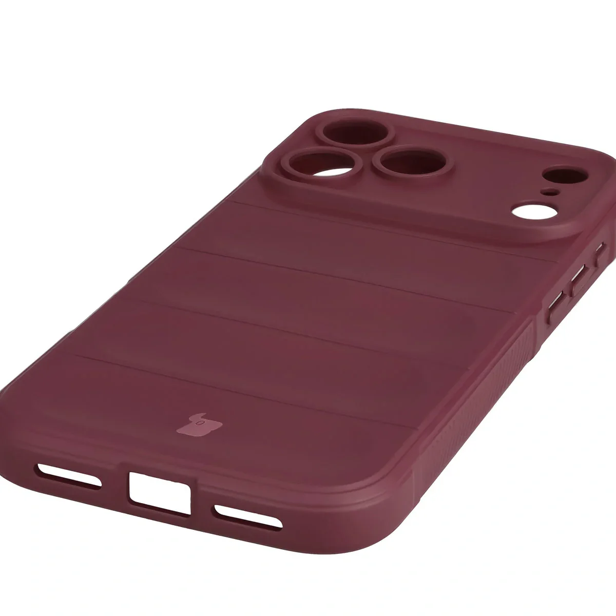 Robuste Handyhülle für iPhone 17 Pro Max, Bizon Case Tur, Burgunderrot - Image 3
