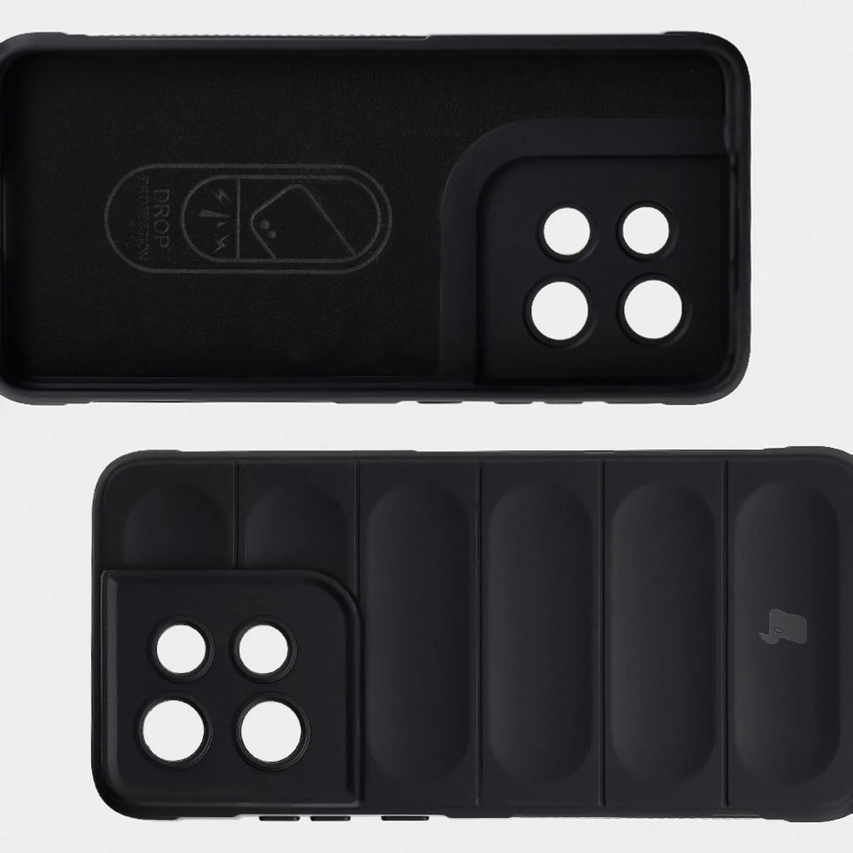 Robuste Handyhülle für Motorola Edge 50 Neo, Bizon Case Tur, Schwarz - Image 6