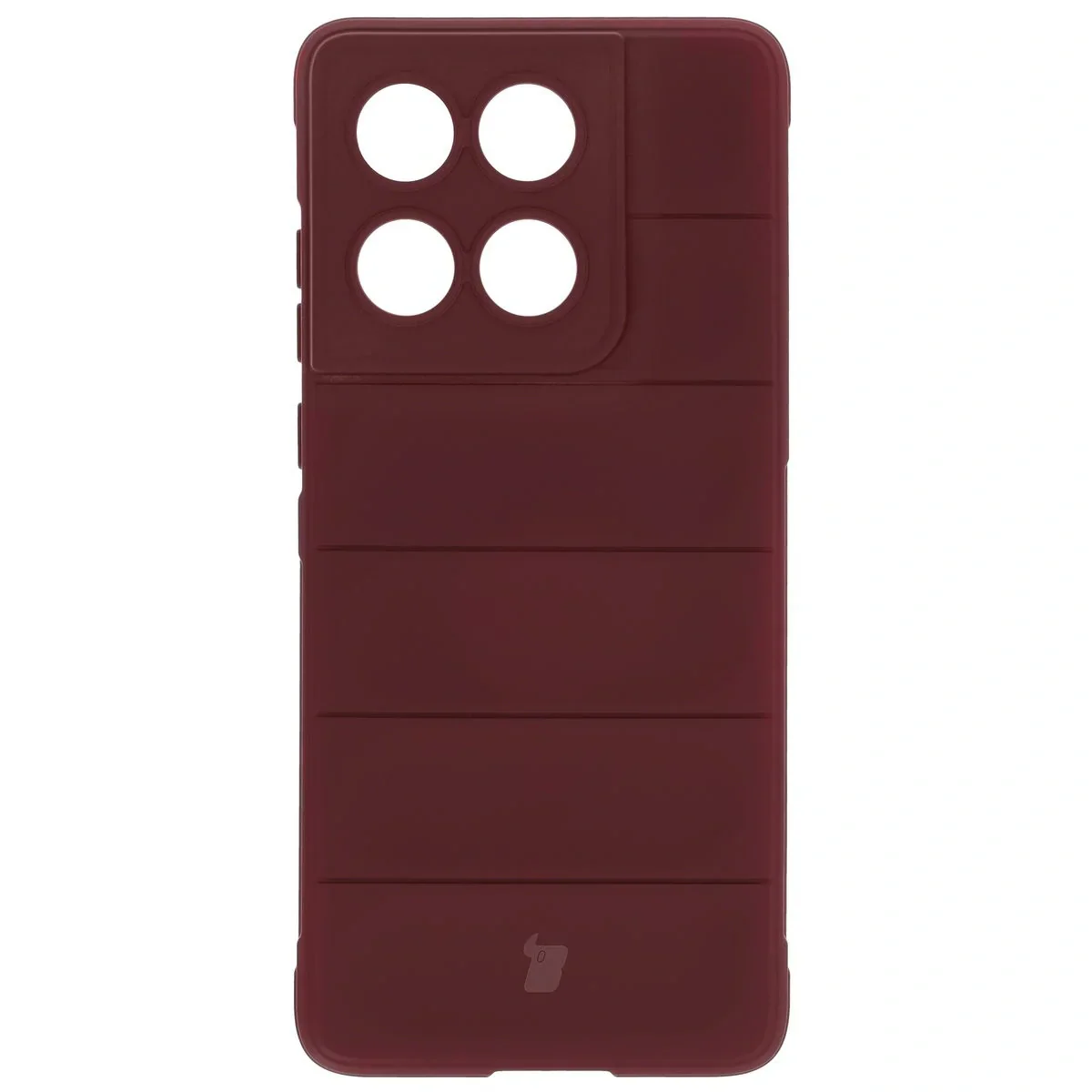 Robuste Handyhülle für Motorola Edge 60 / 60 Fusion, Bizon Case Tur, Burgunderrot - Image 2