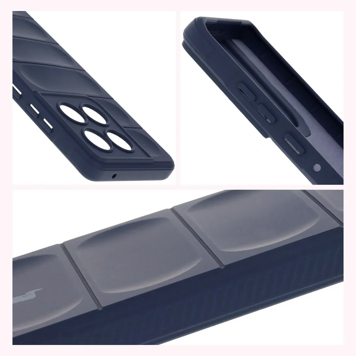 Robuste Handyhülle für Motorola Edge 60 / 60 Fusion, Bizon Case Tur, Dunkelblau - Image 7