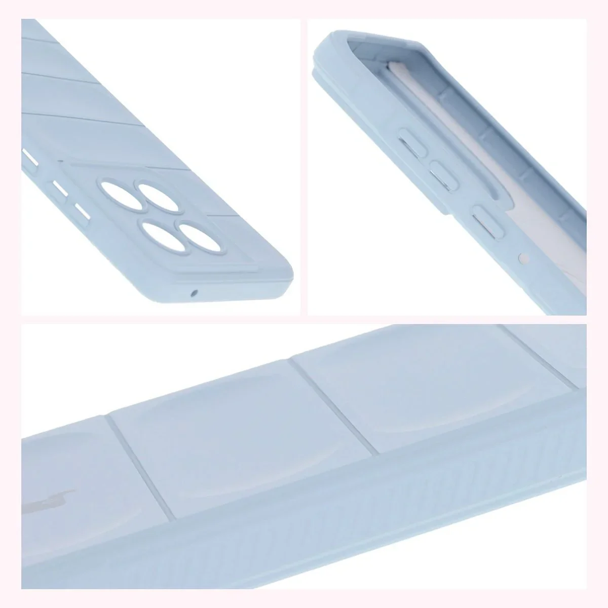 Robuste Handyhülle für Motorola Edge 60 / 60 Fusion, Bizon Case Tur, Hellblau - Image 7