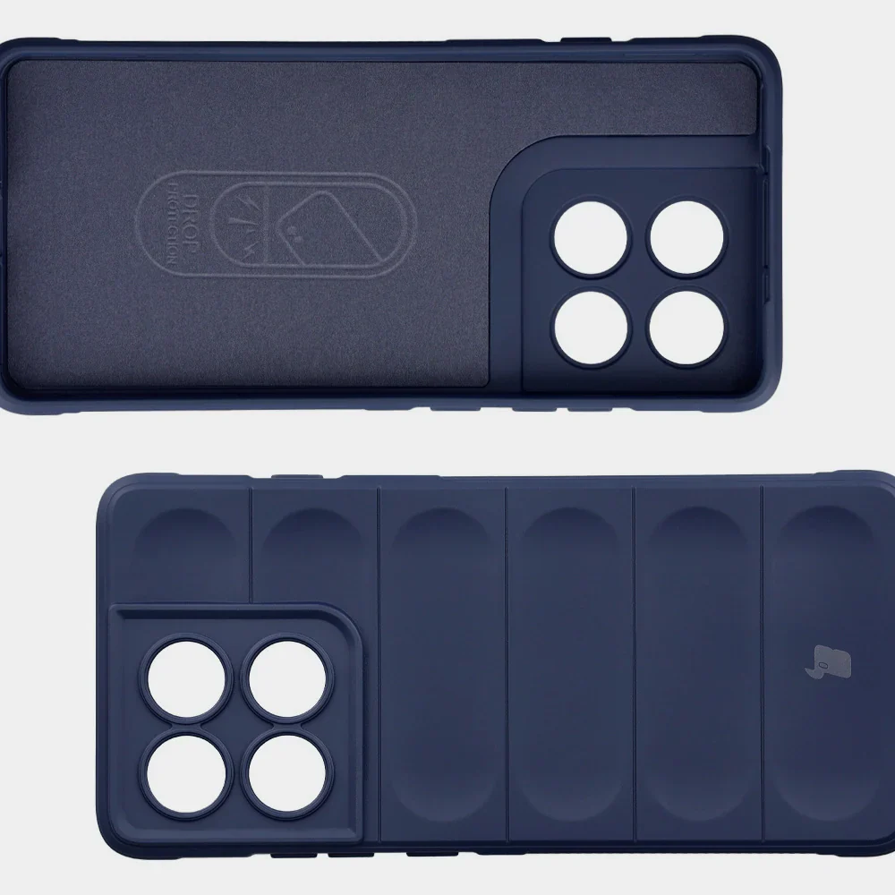 Robuste Handyhülle für Motorola Edge 60 Pro, Bizon Case Tur, Dunkelblau - Image 6