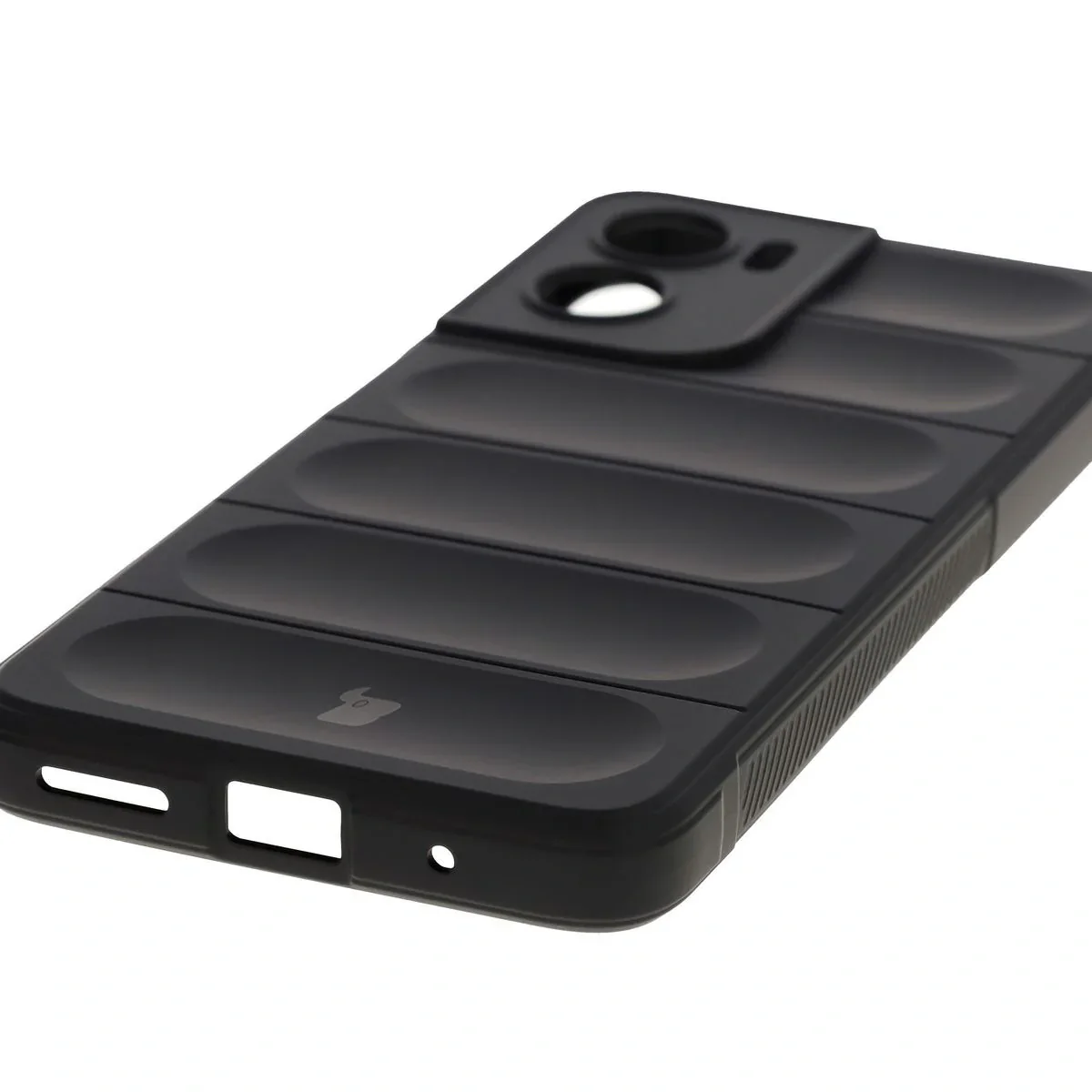 Robuste Handyhülle für Motorola Moto G05 / E15, Bizon Case Tur, Schwarz - Image 3