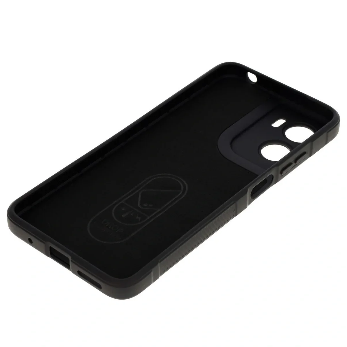 Robuste Handyhülle für Motorola Moto G05 / E15, Bizon Case Tur, Schwarz - Image 4