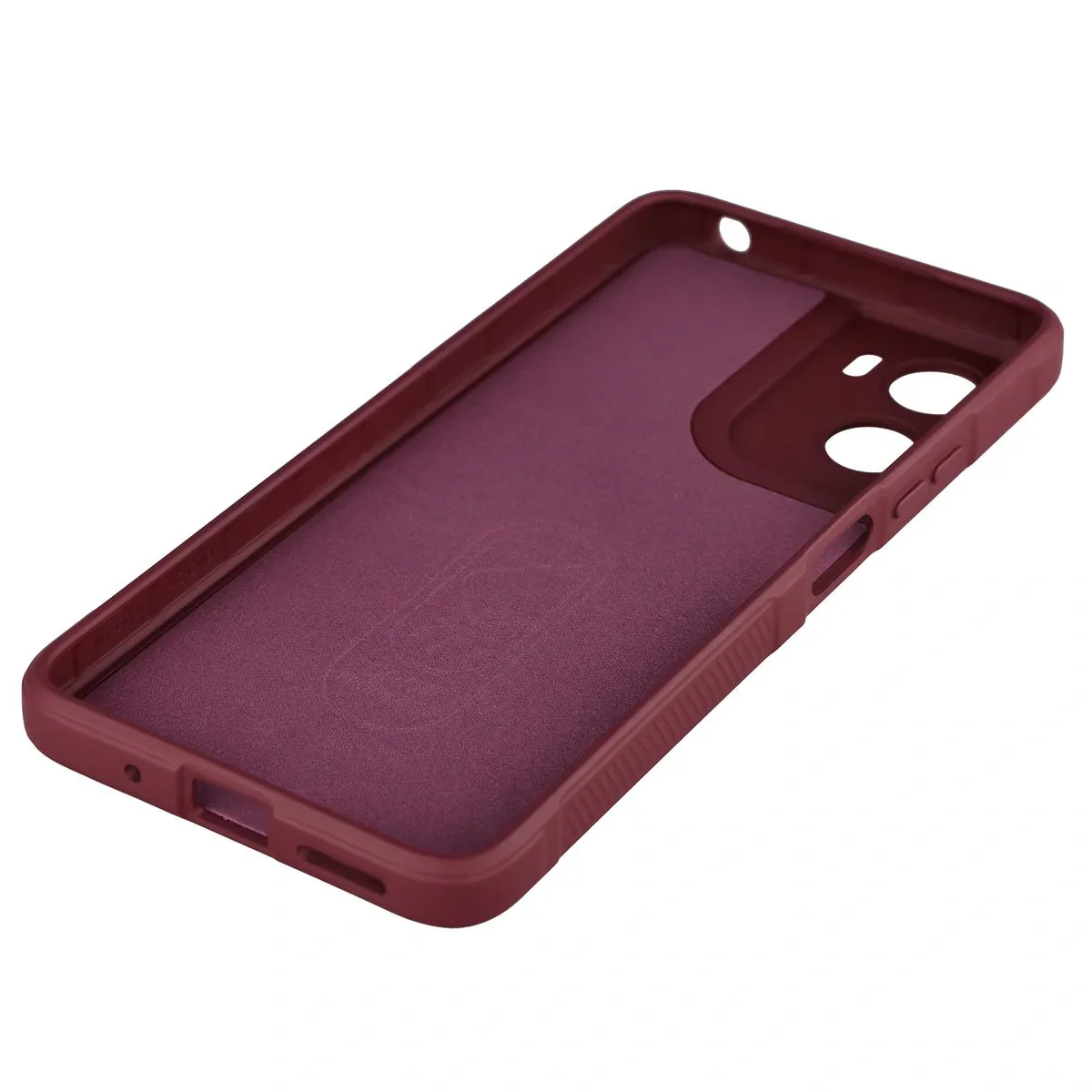 Robuste Handyhülle für Motorola Moto G06 4G / G06 Power 4G, Bizon Case Tur, Burgunderrot - Image 4